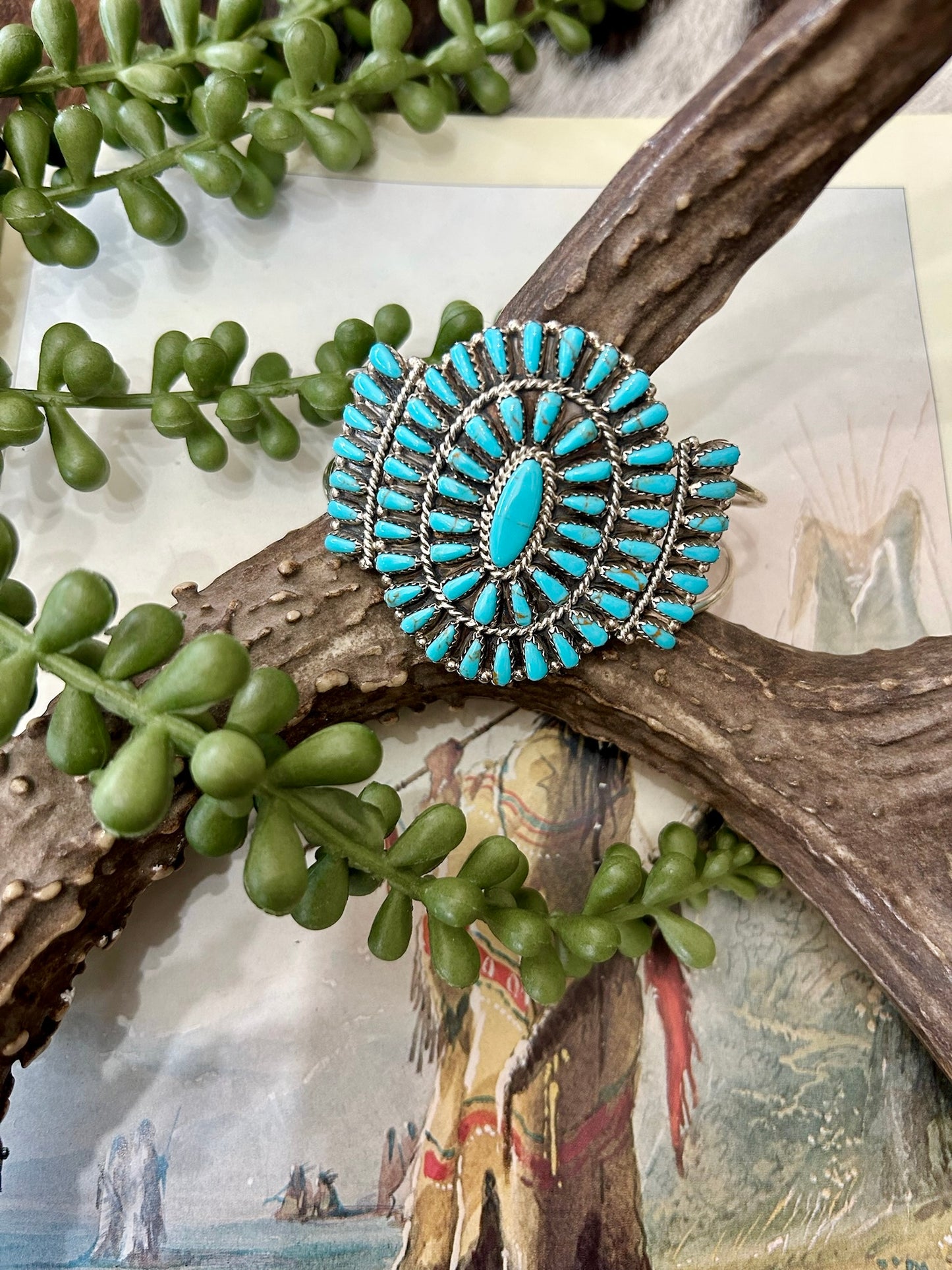 Sterling Silver Kingman Cuff