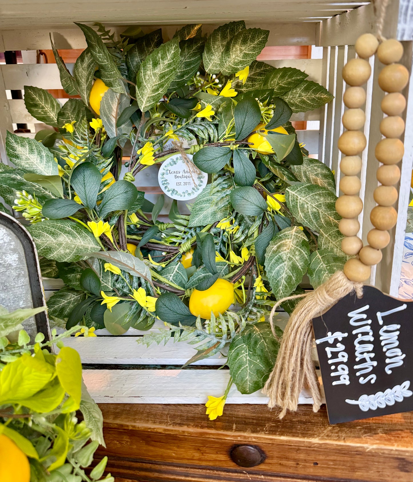 Lemon Wreath