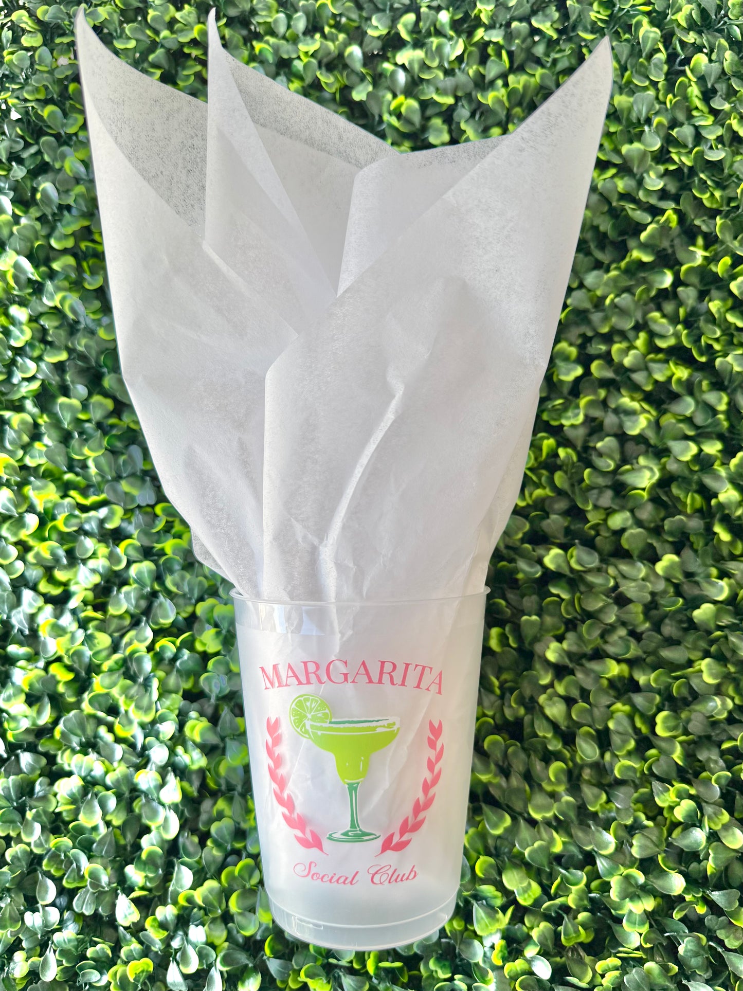 Margarita Social Club Plastic Party Cups