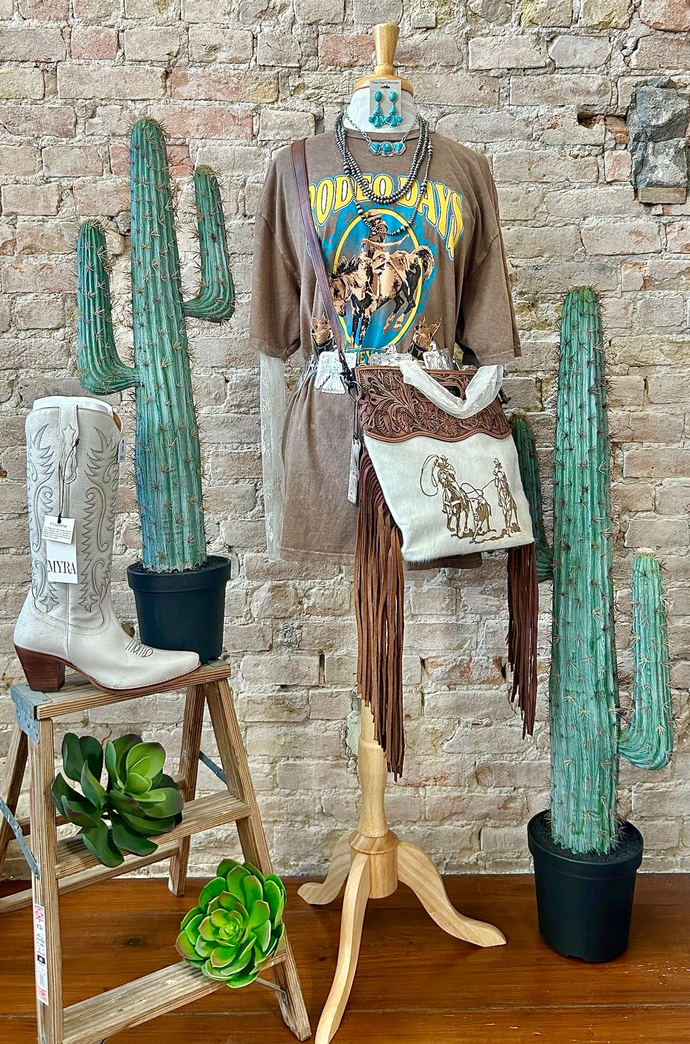 Rodeo Days & Whiskey Nights Graphic Tee