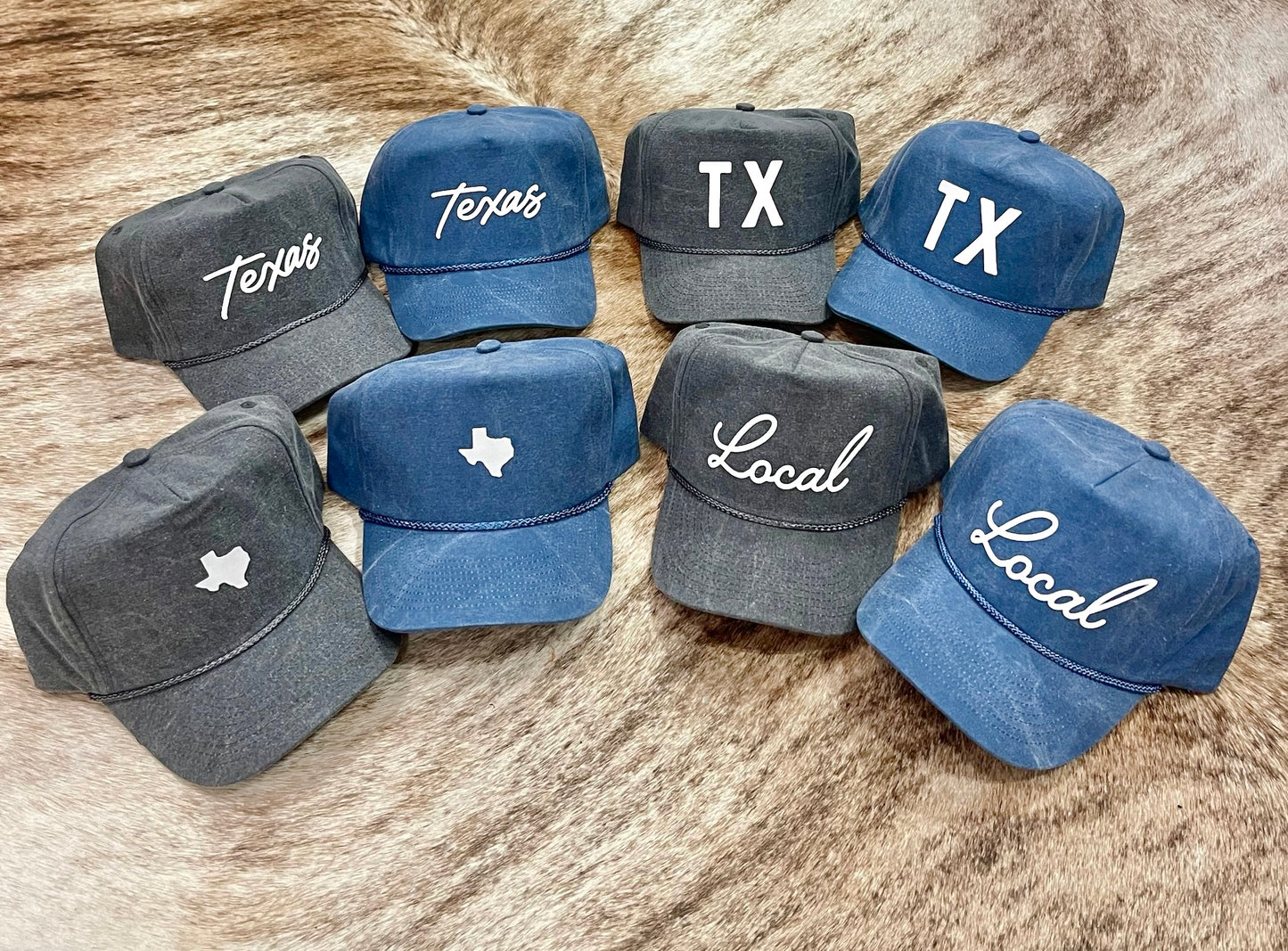 Blue Local Trucker Cap