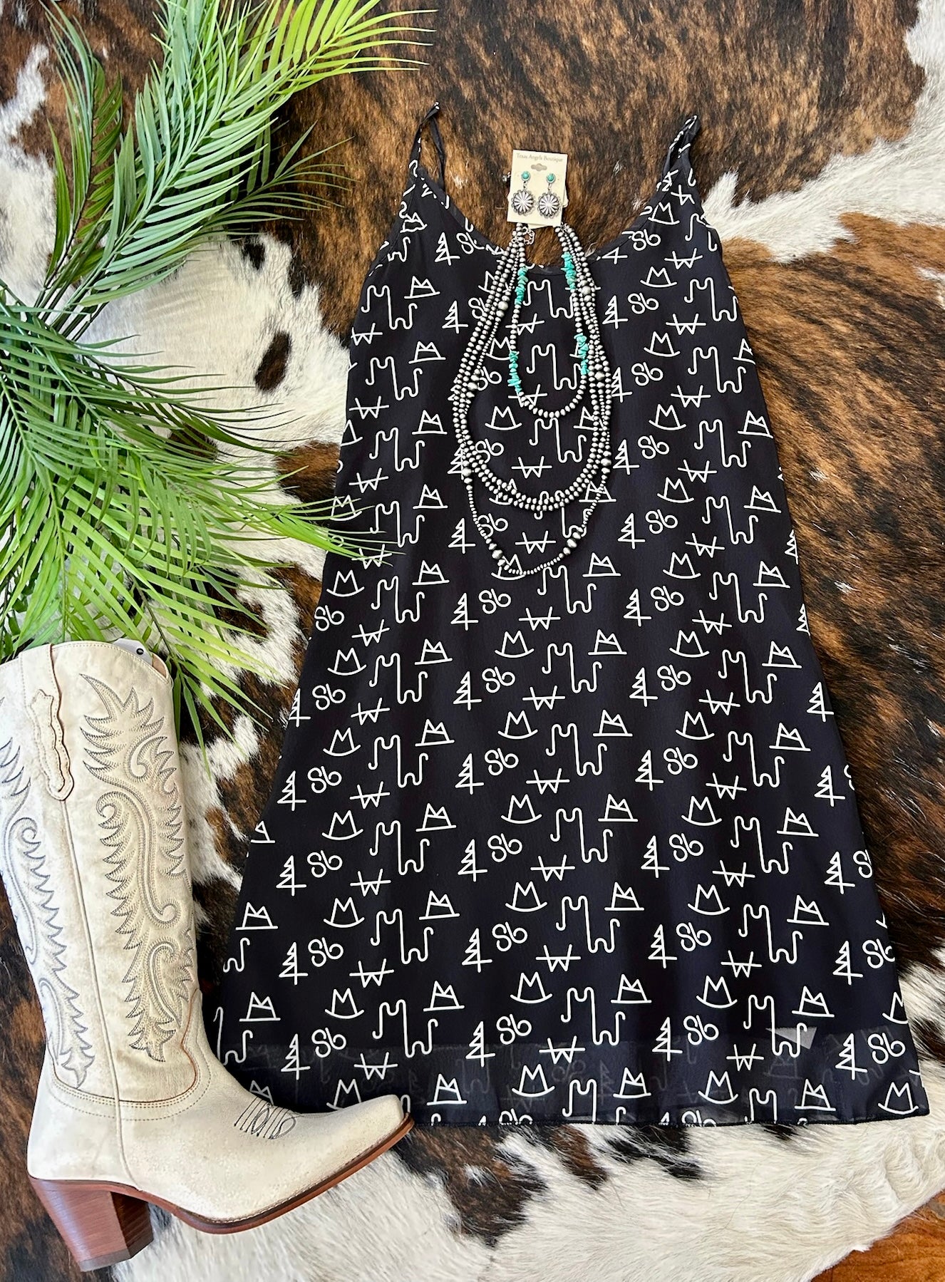 Fort Worth Bound Black Dress