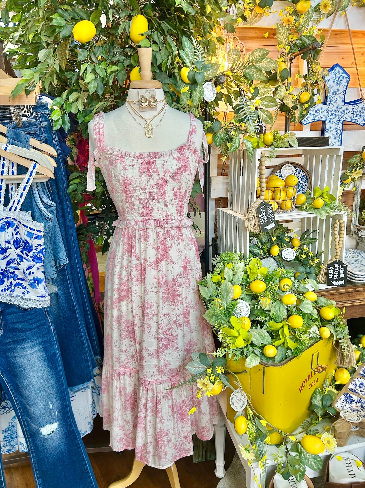 Day Trip Pink Maxi Dress