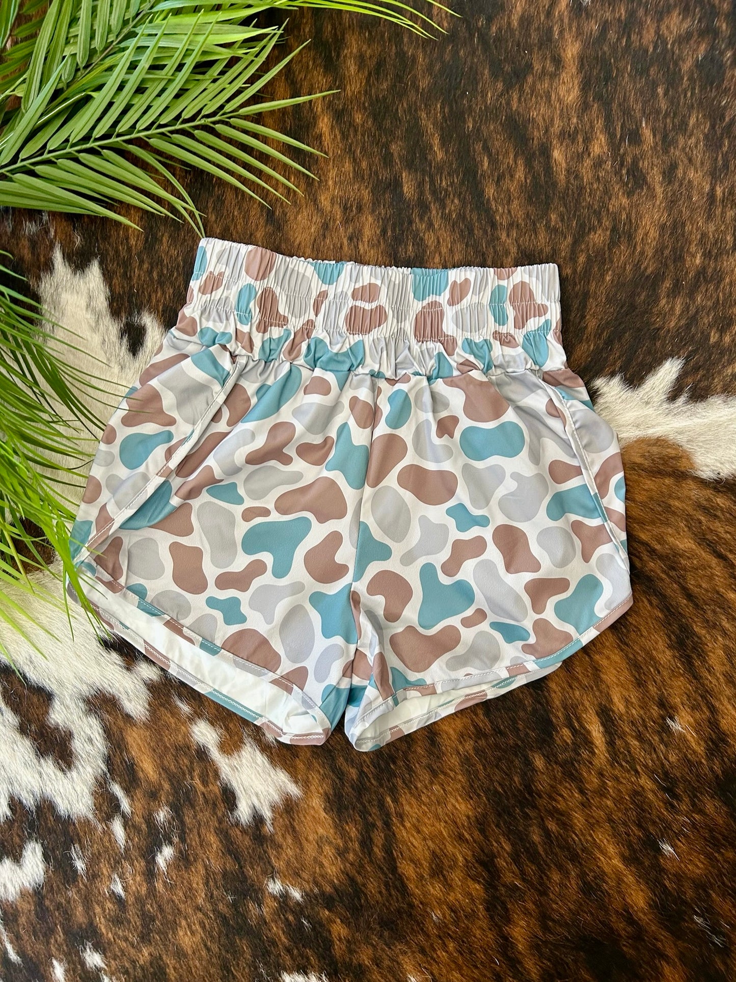 Can't You See Camo Shorts