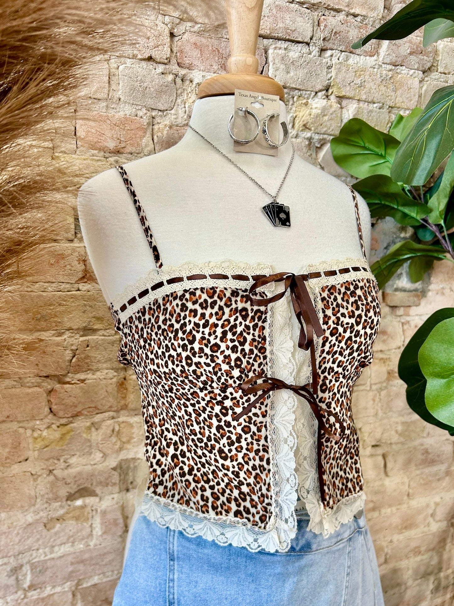Let's Get Wild Leopard Print Tank
