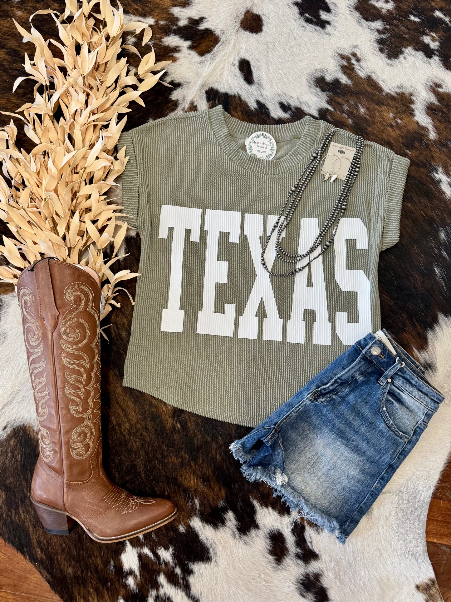 The Olive Texas Tee