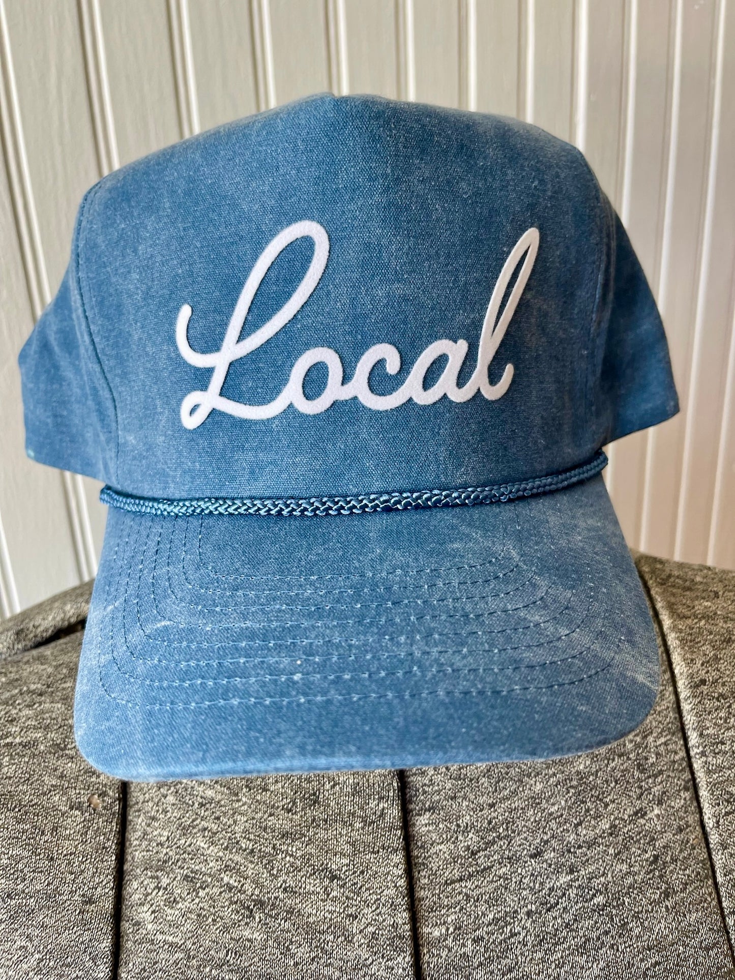 Blue Local Trucker Cap