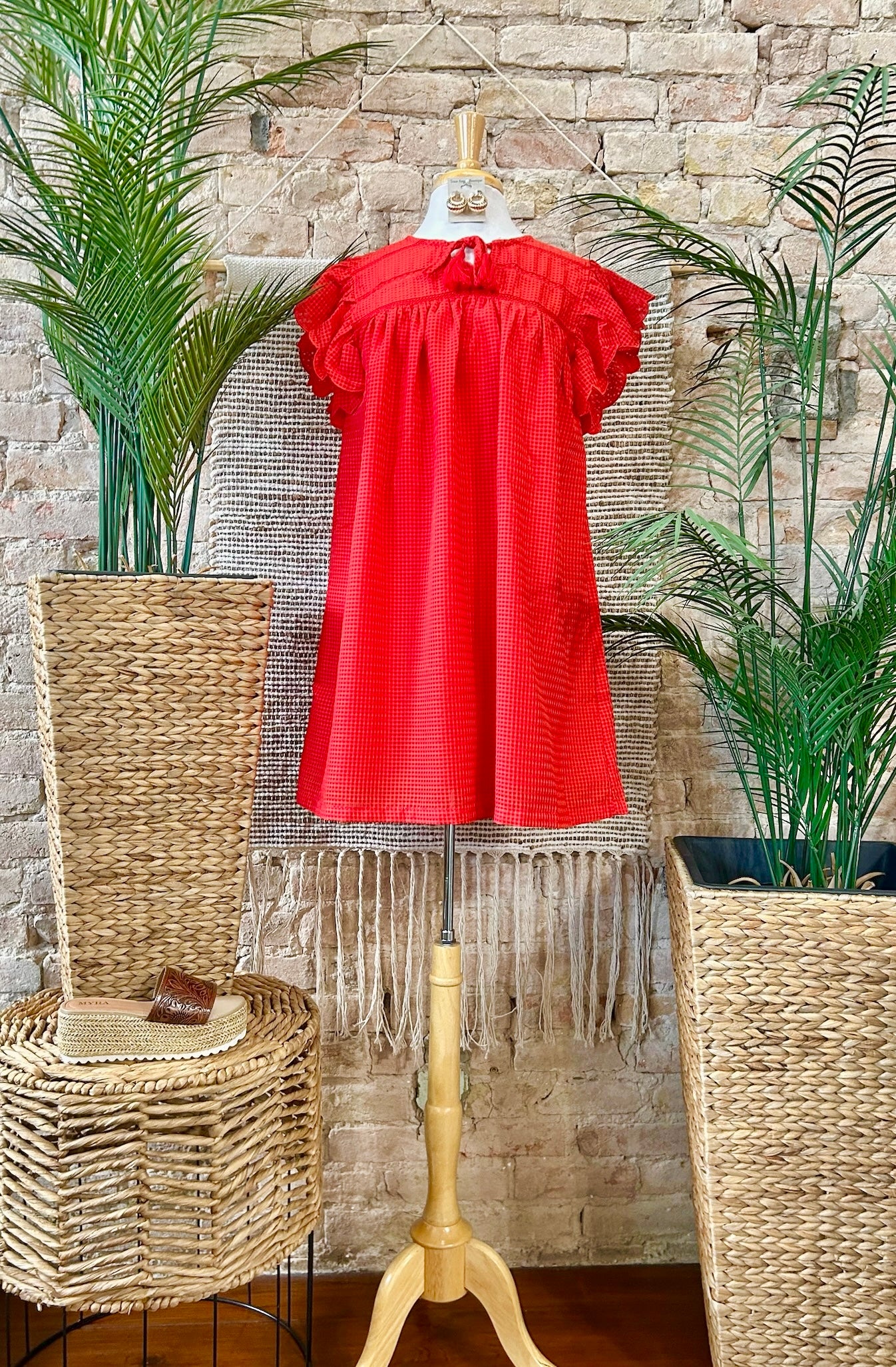 40% Off - Ready Or Not Red Dress