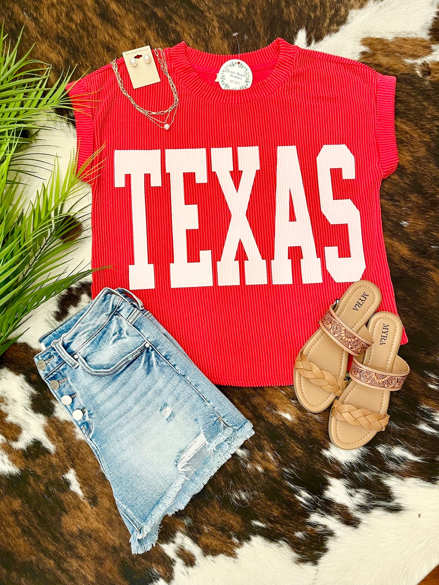 RESTOCK The Red Texas Tee