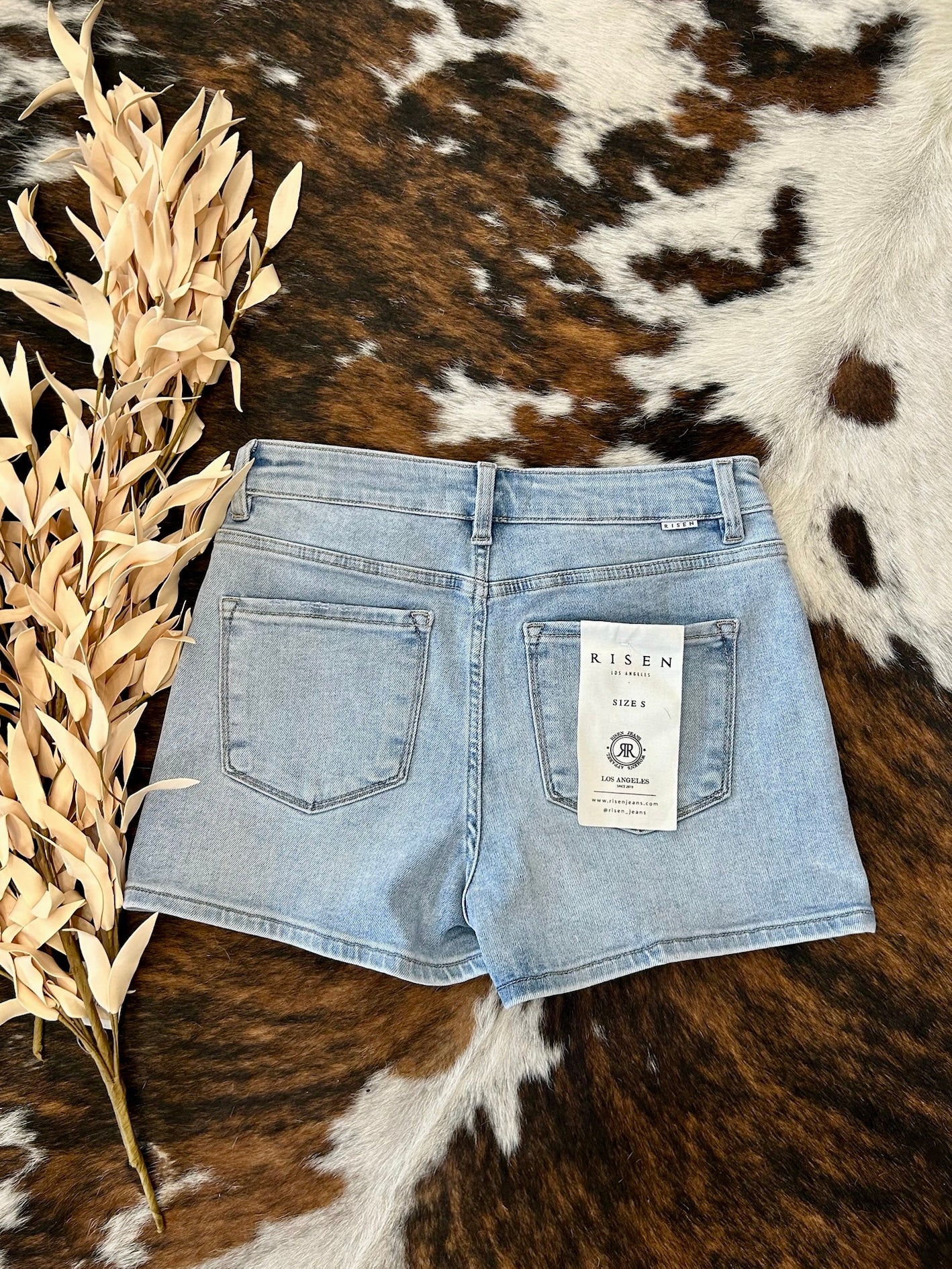Let's Dance The Night Away Denim Risen Skort