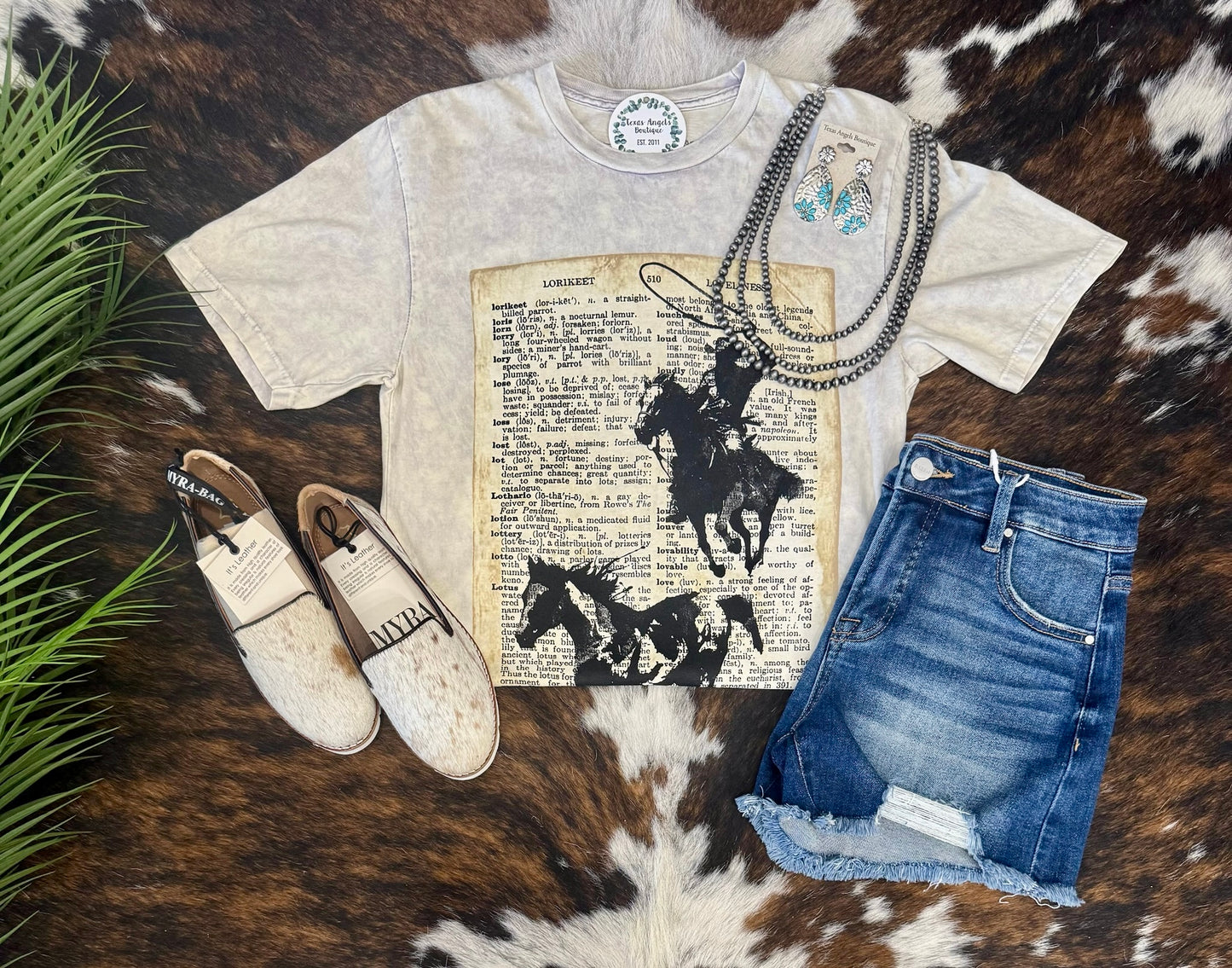 40% Off - Cowboy Dictionary Graphic Tee