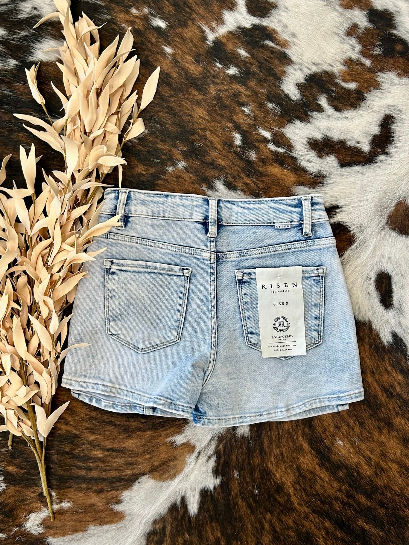 Your Secret Is Safe With Me Denim Risen Skort