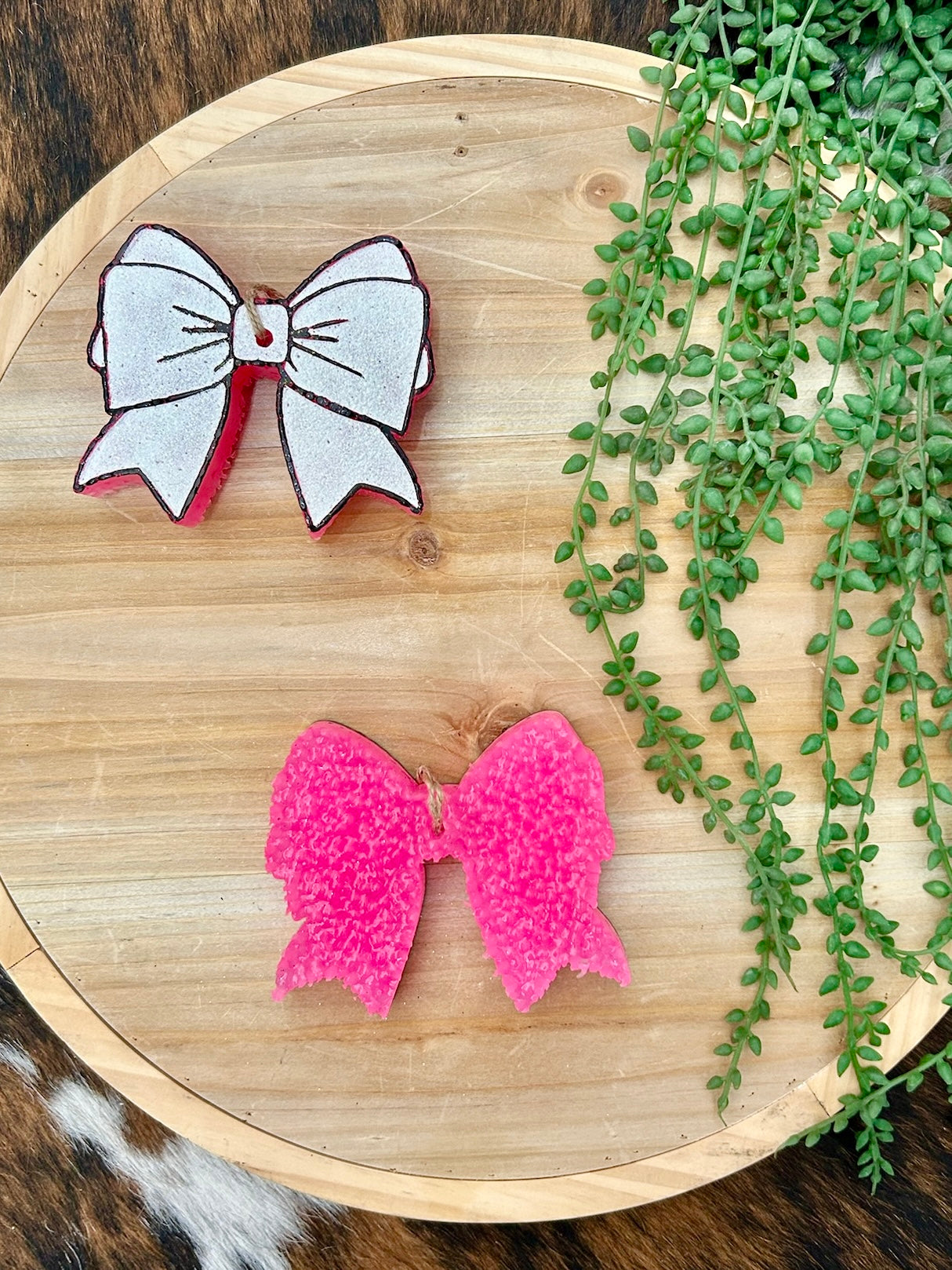Strawberry Leather Car Freshies
