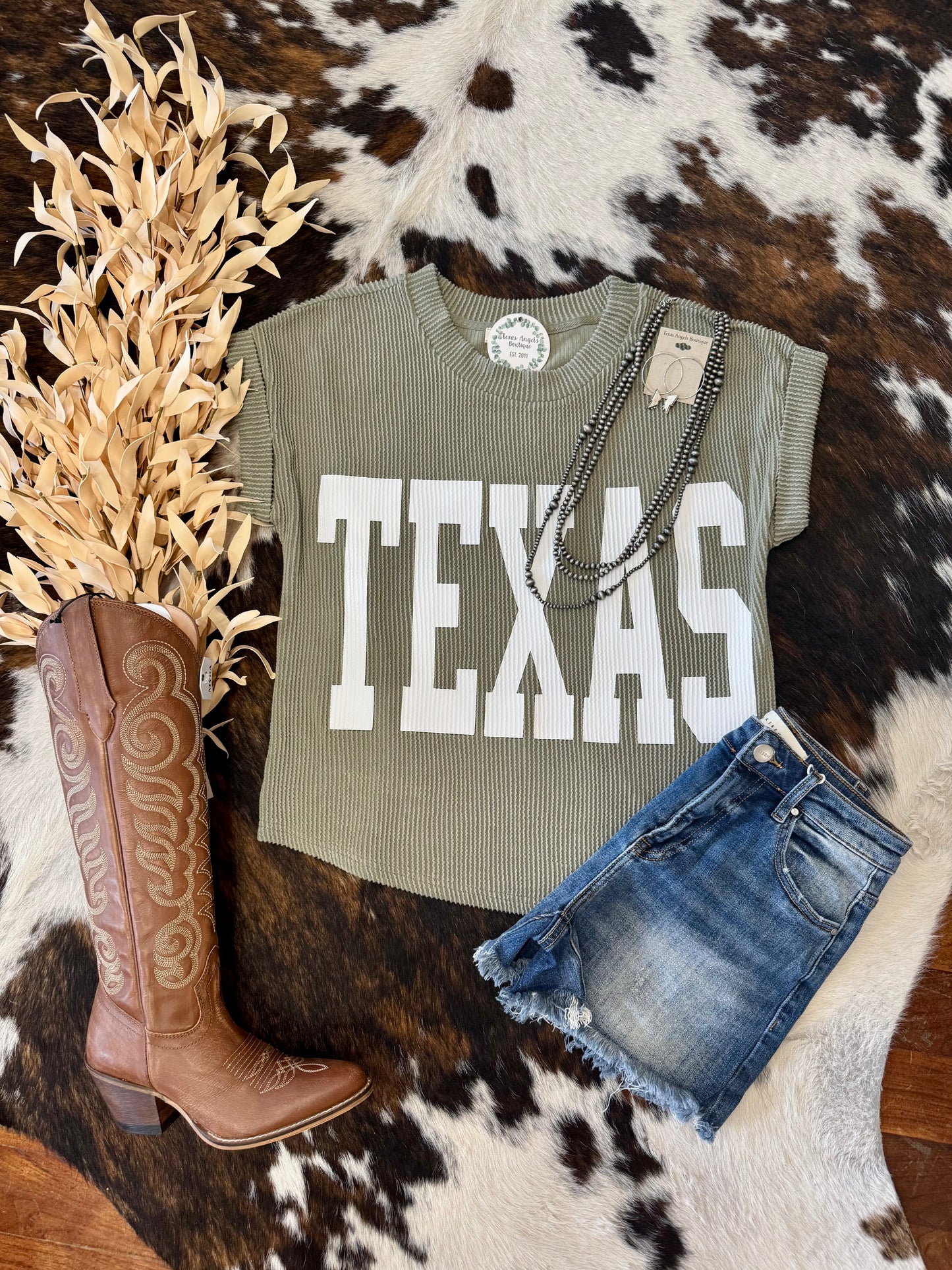 The Olive Texas Tee