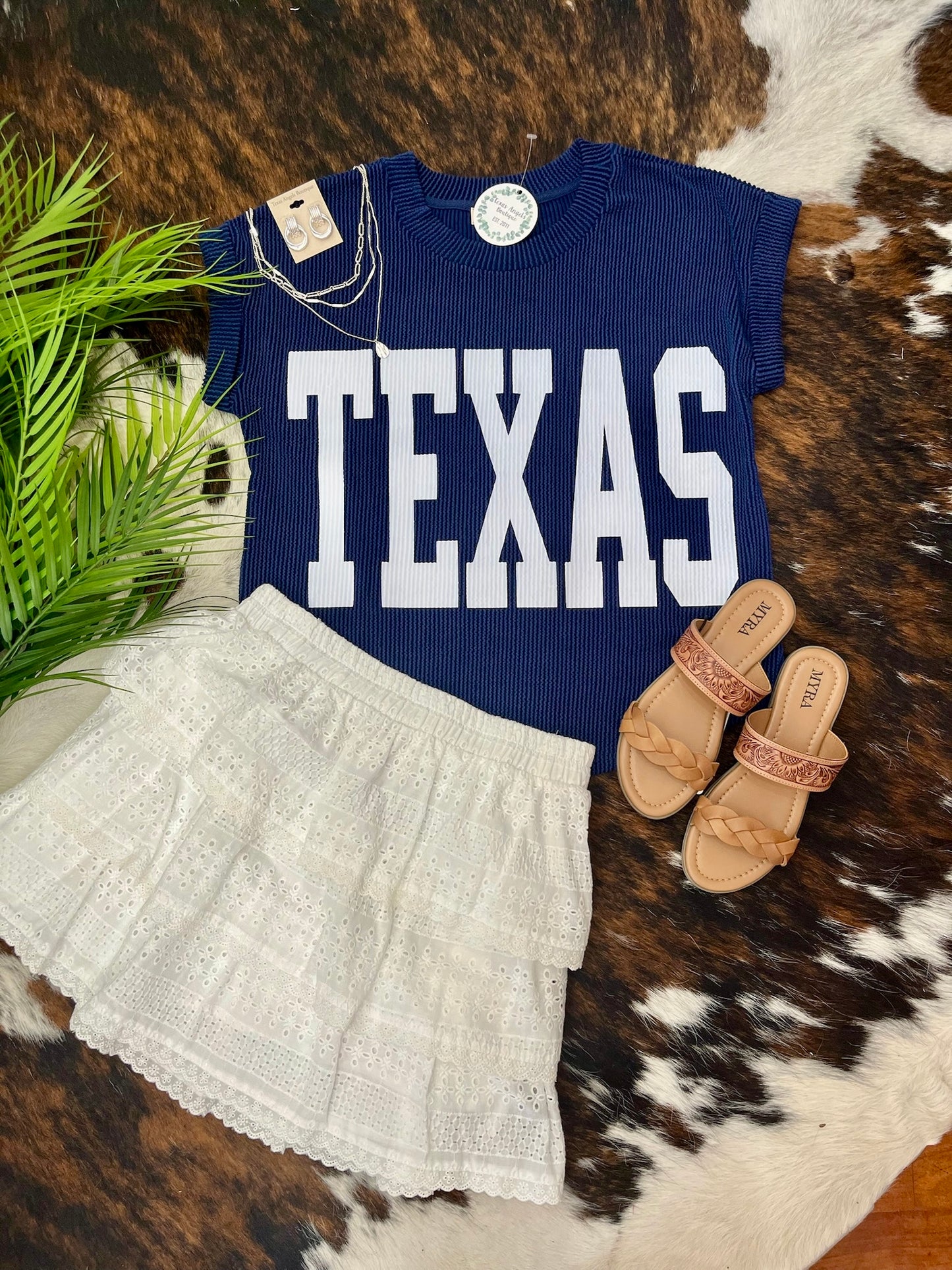 RESTOCK The Navy Texas Tee