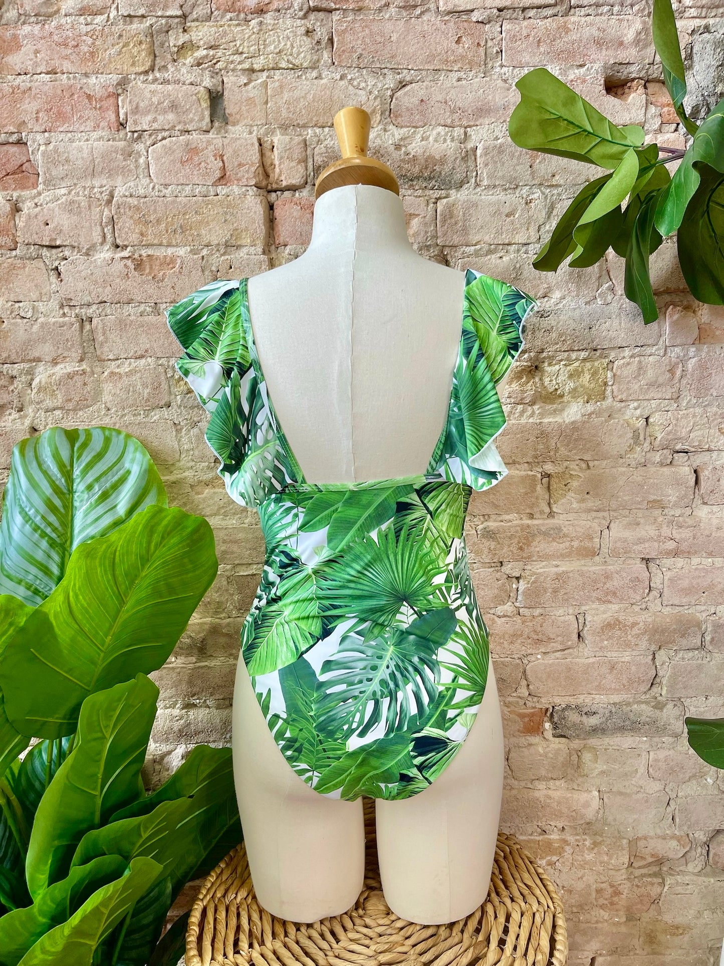 50% Off - Beach Please Leaf One Piece