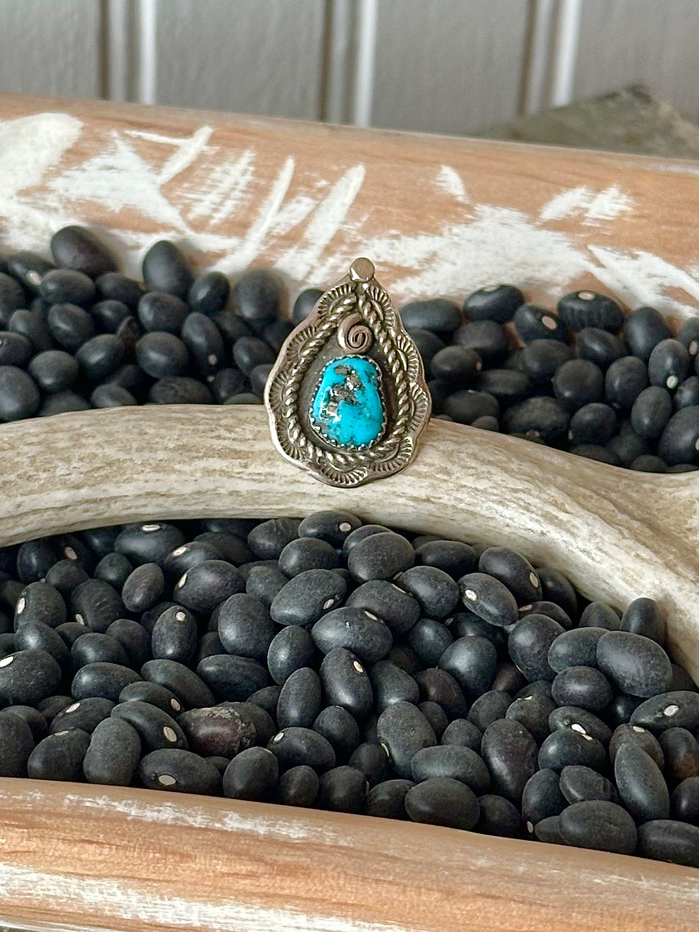 Sterling Silver Kingman Turquoise Ring