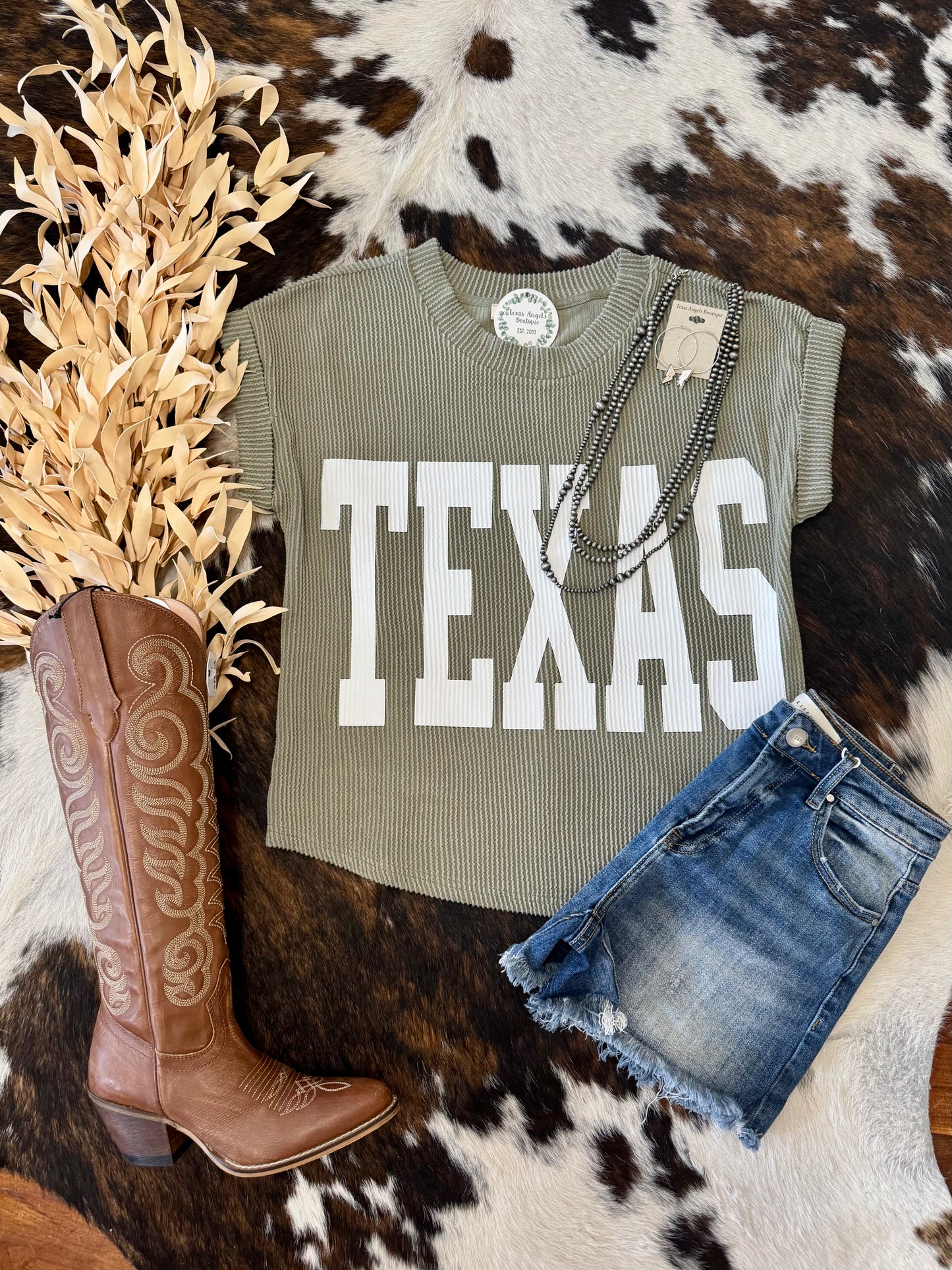 The Olive Texas Tee