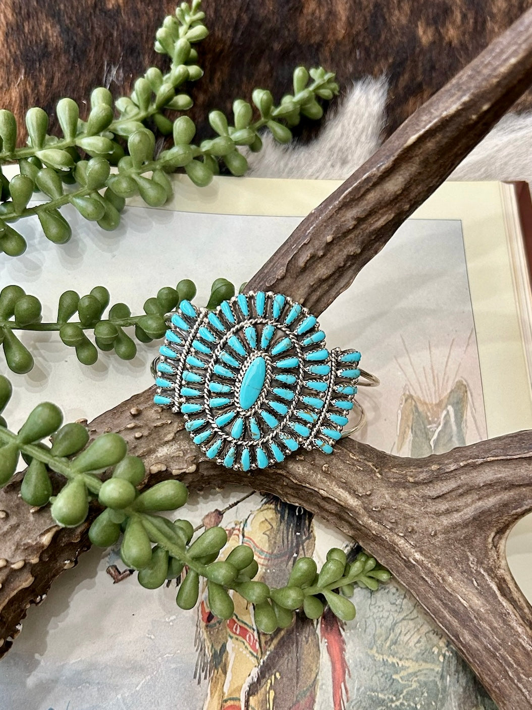 Sterling Silver Kingman Cuff