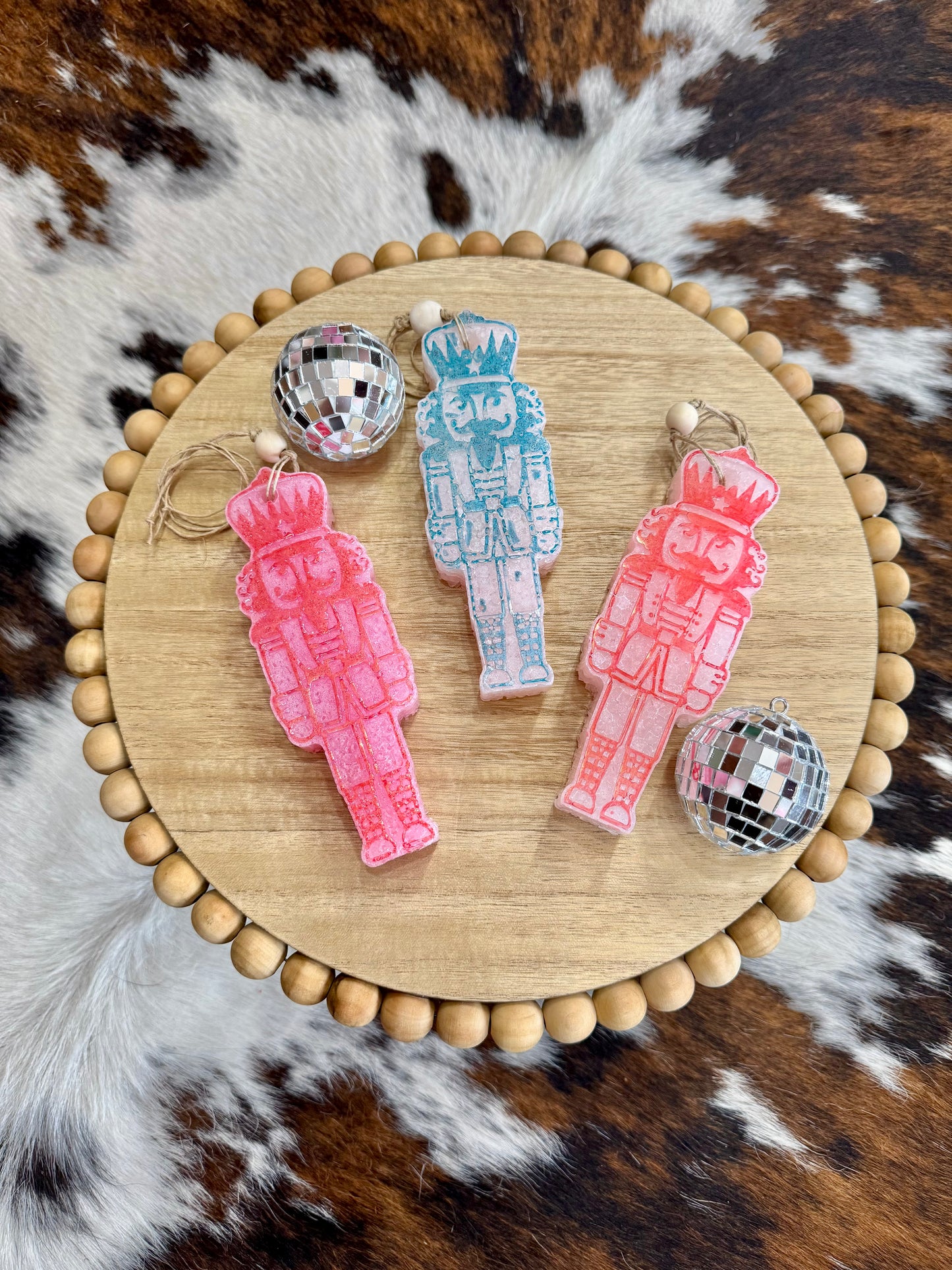 Nutcracker Texas Blu Car Freshies