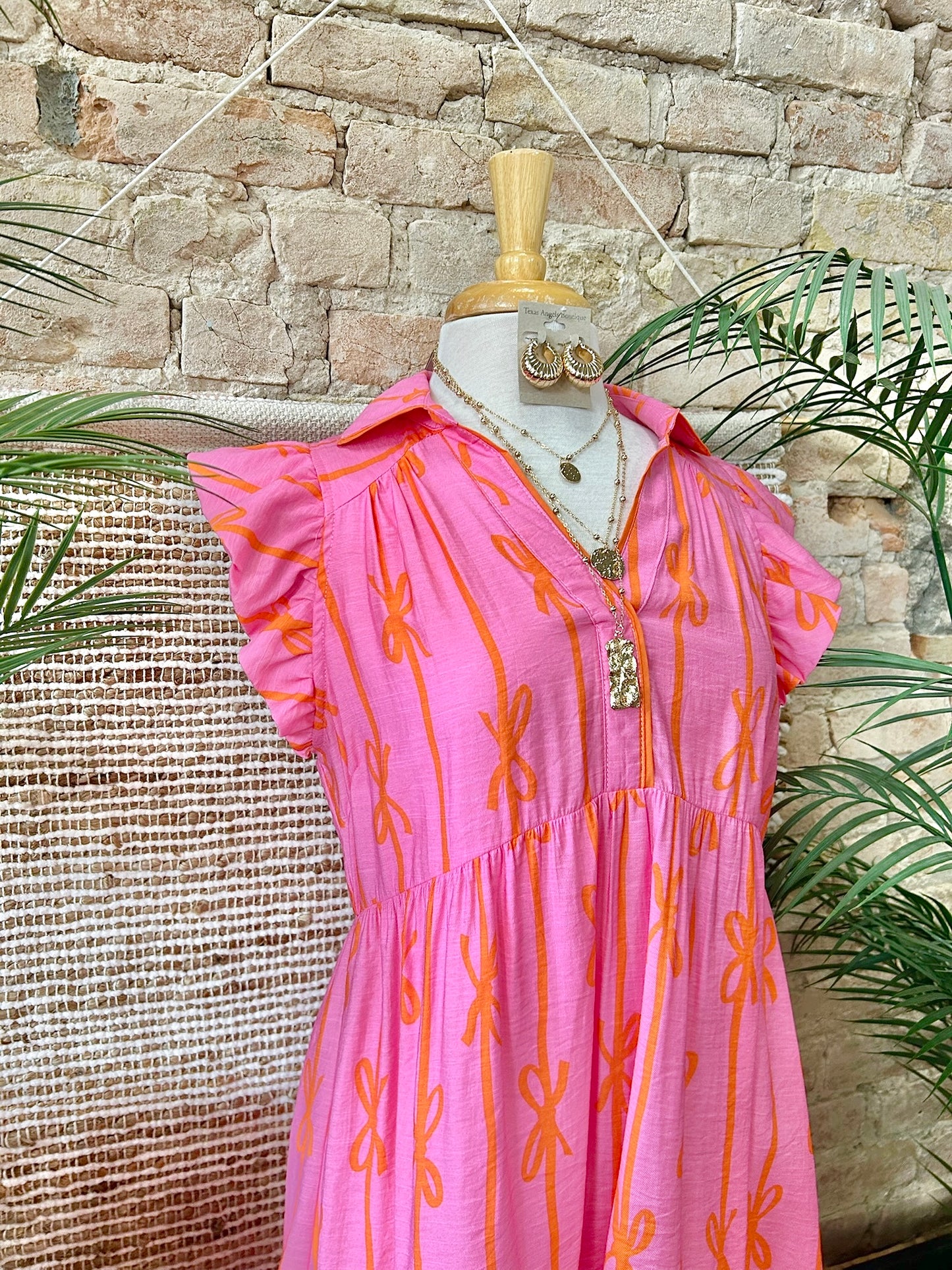 Bows Never Disappoint Pink Dress