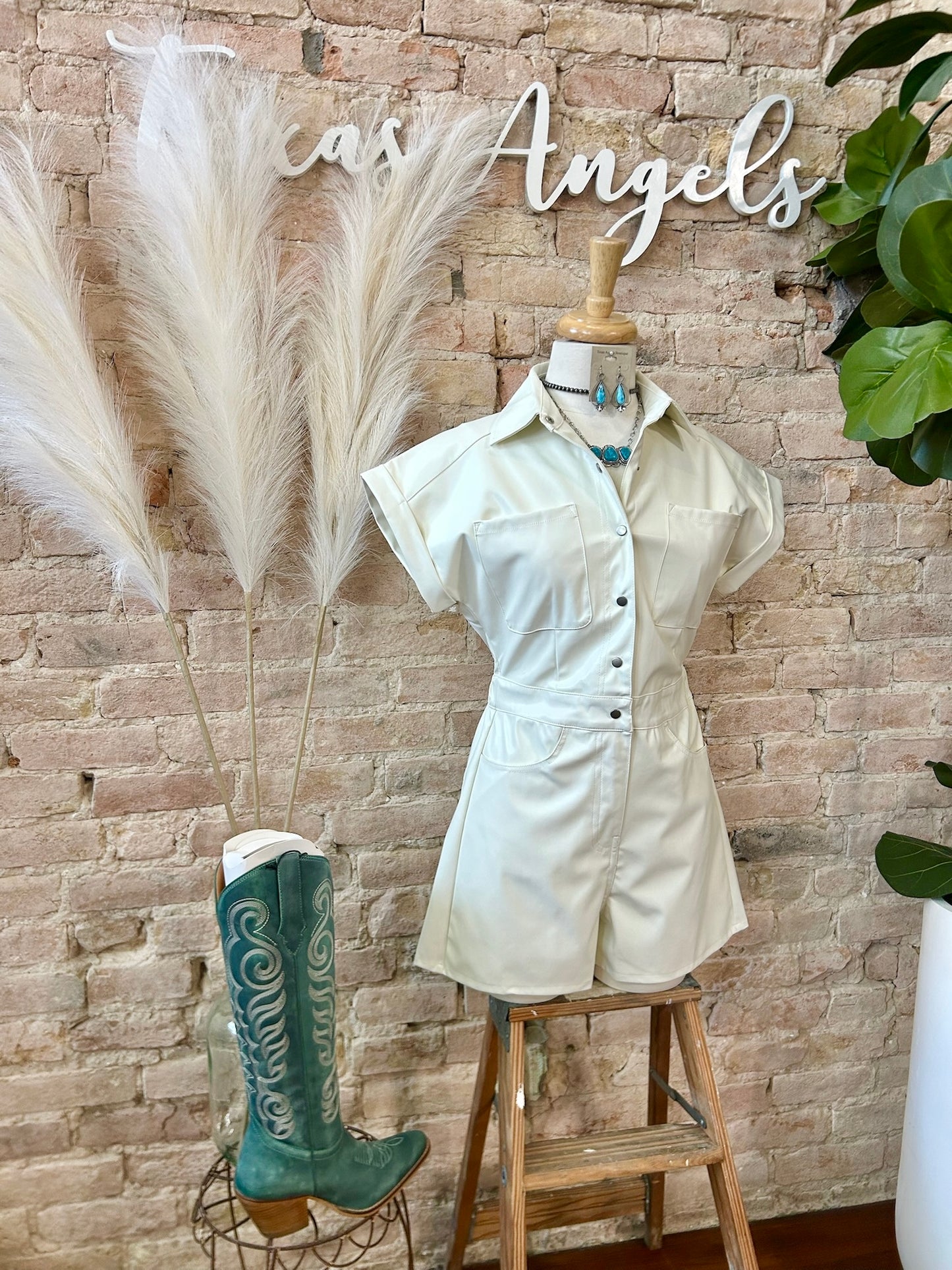 I’m So Into You Ivory Romper