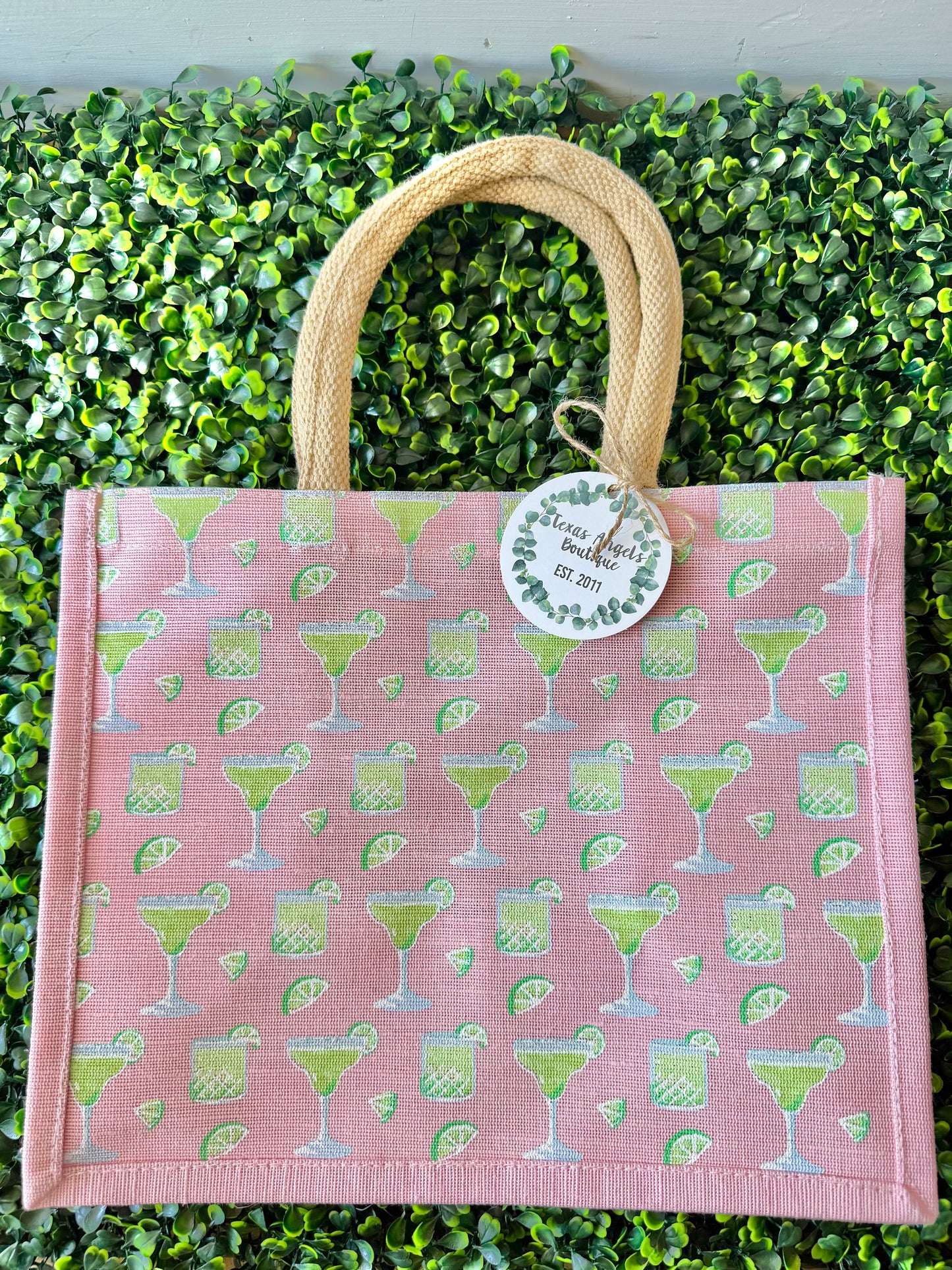 Pink Margarita Tote Bag