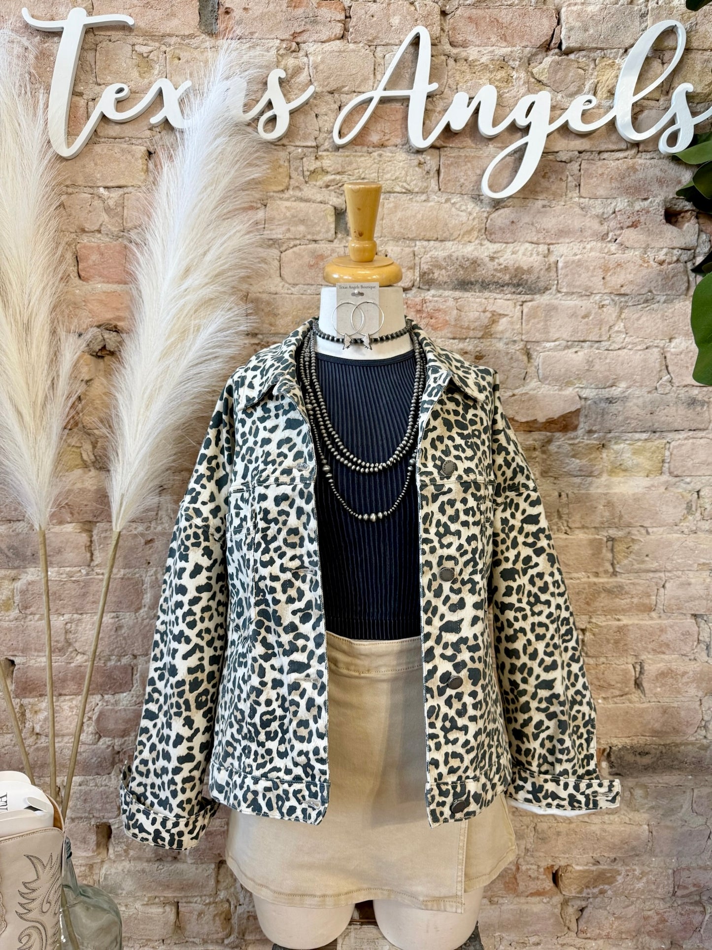 Lost In Love Leopard Print Jacket