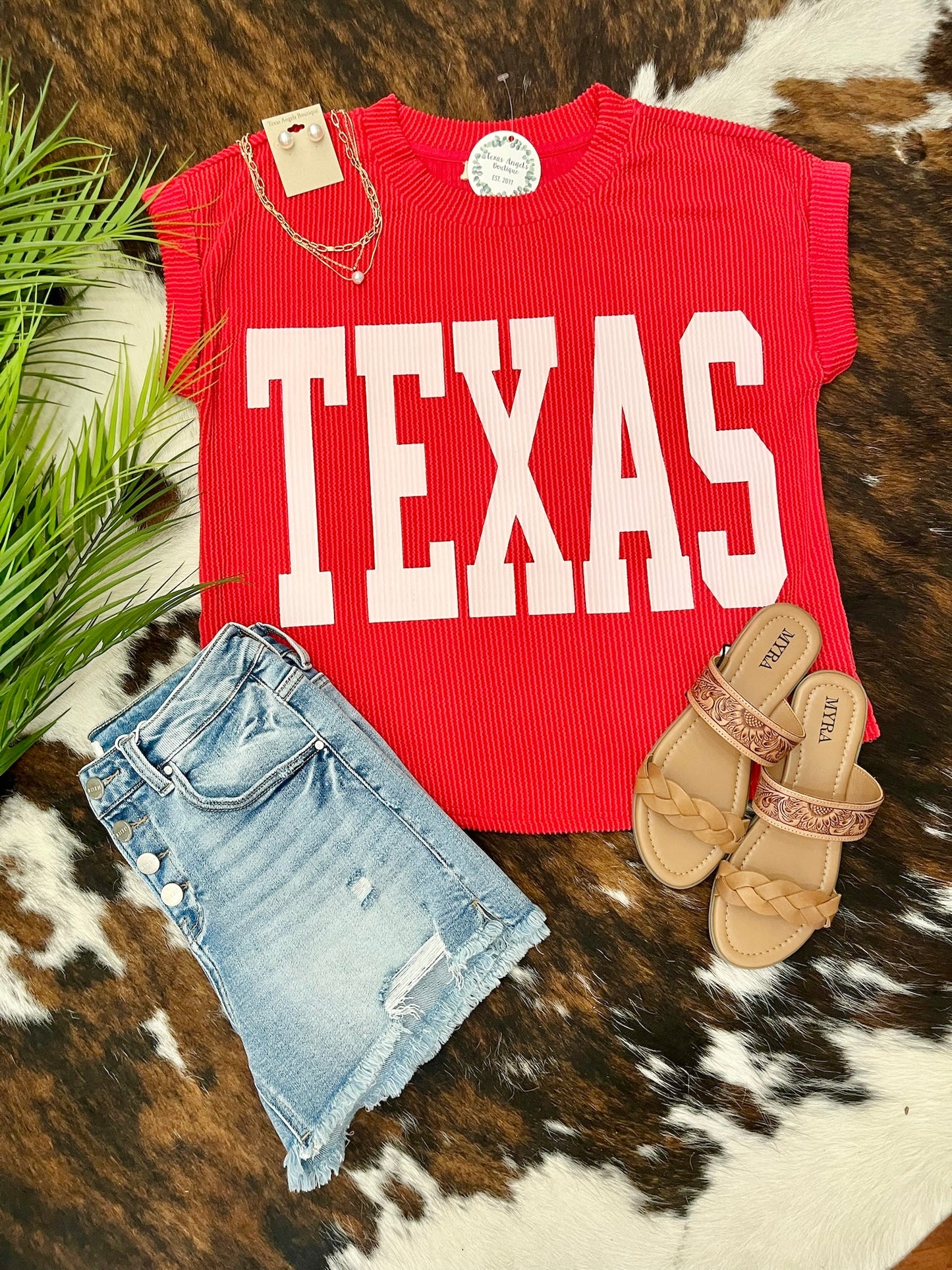 RESTOCK The Red Texas Tee