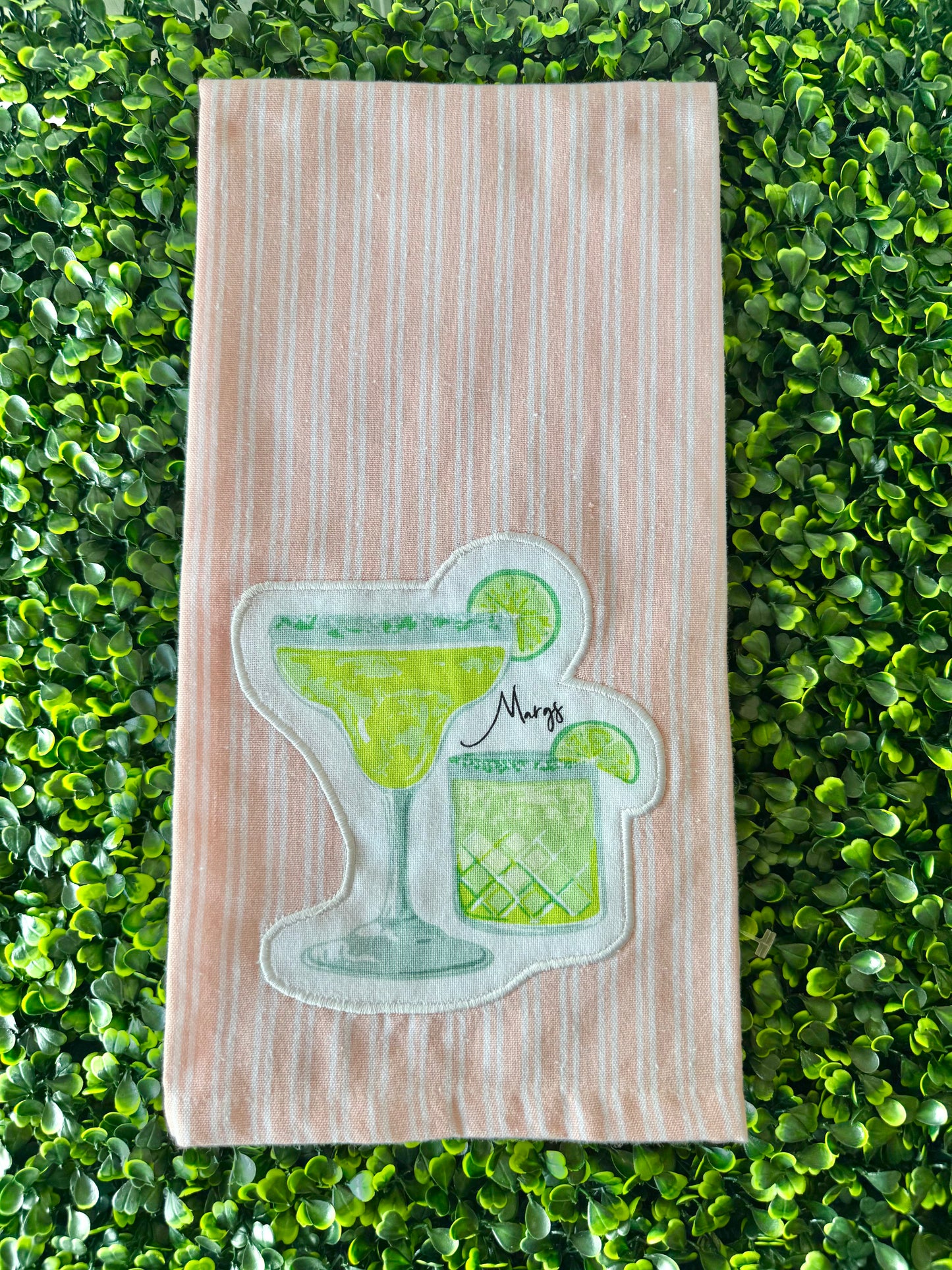Pink Margarita Tea Towel