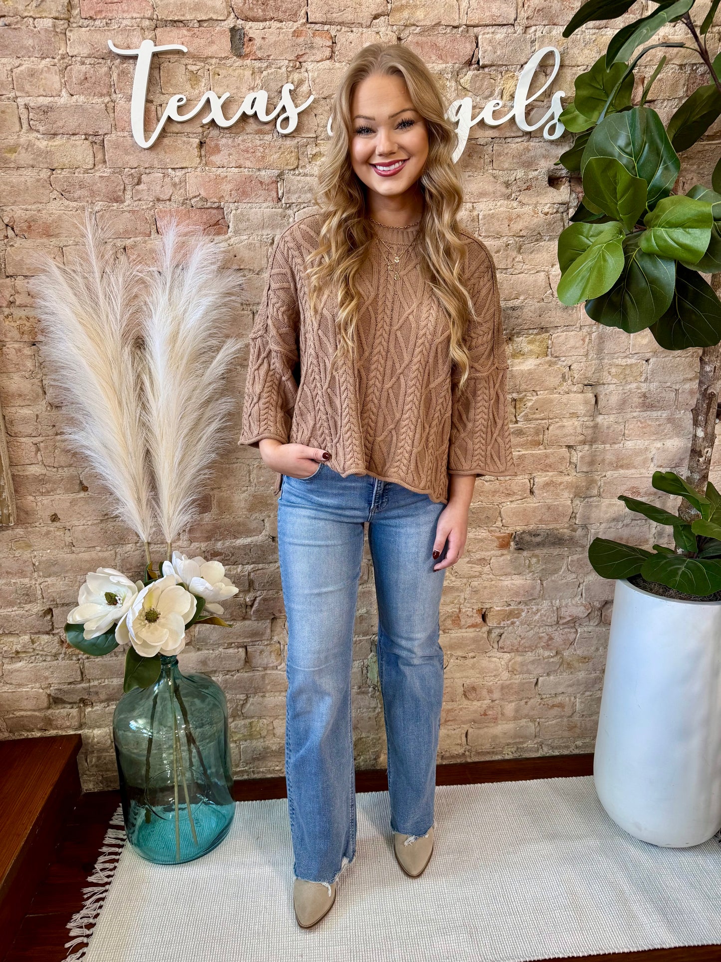 Starbucks Date Mocha Knit Sweater