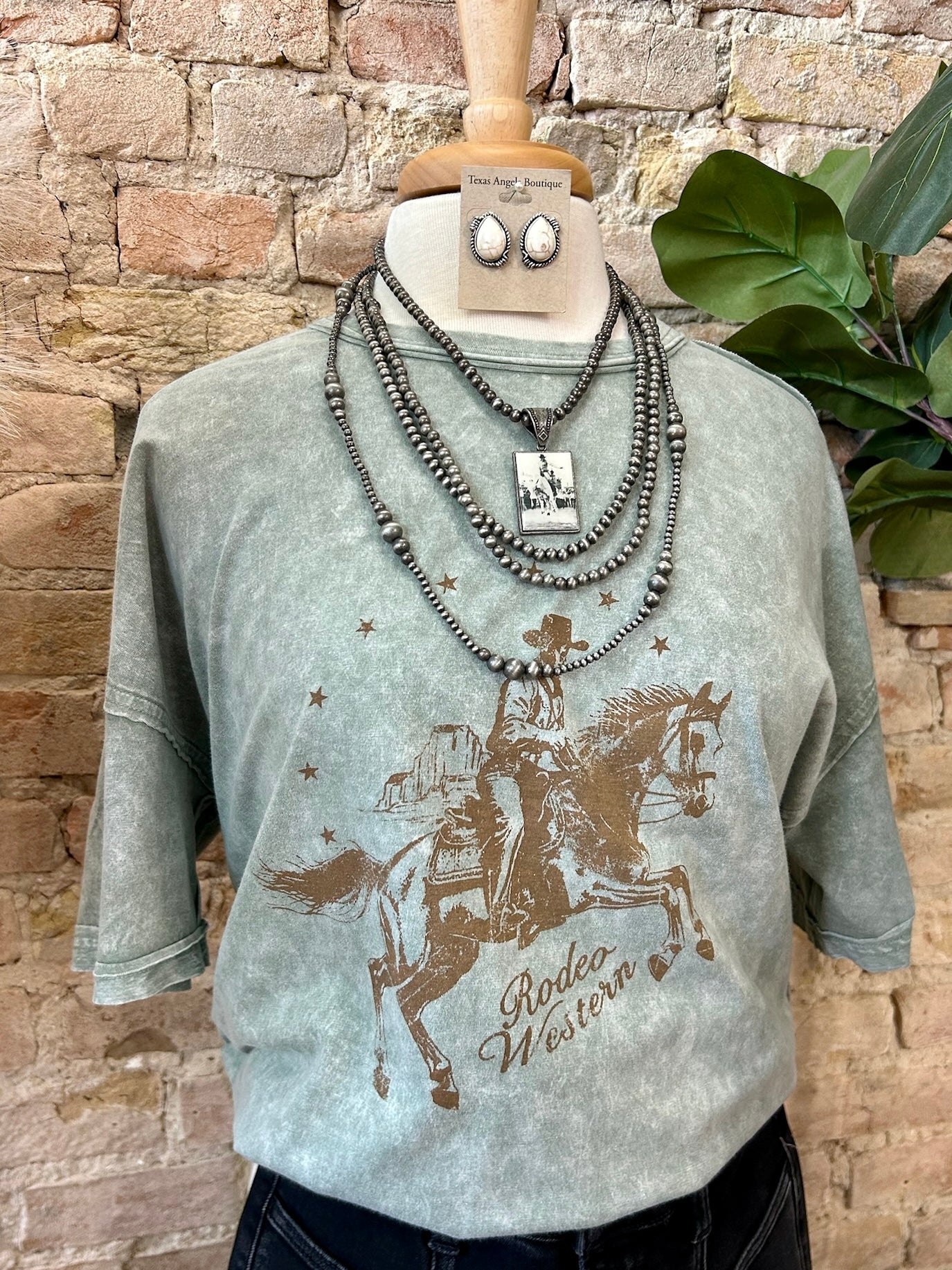 West Texas Rodeo Western Sage Graphic Tee