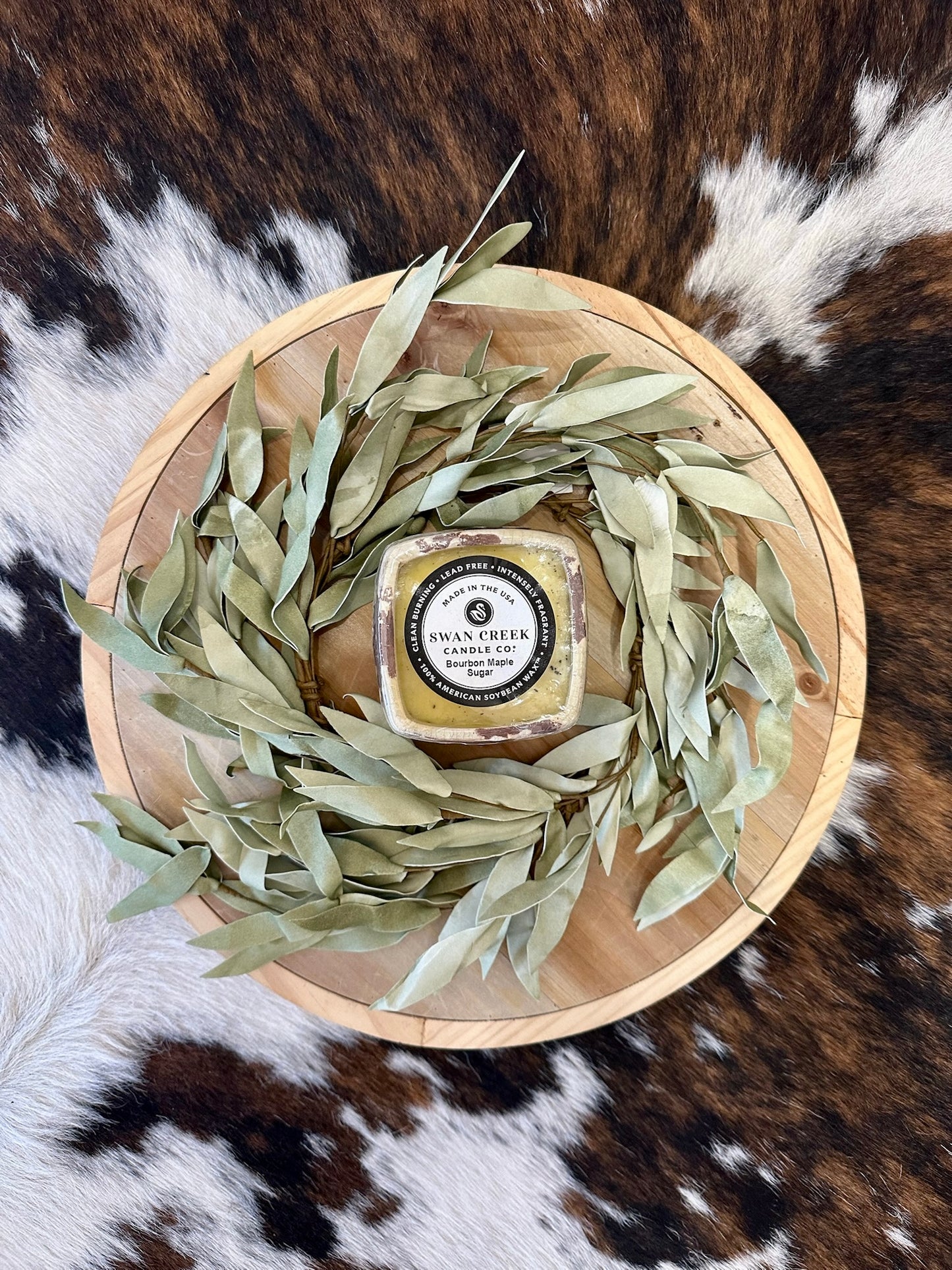 Swan Creek Bourbon Maple Sugar Candle