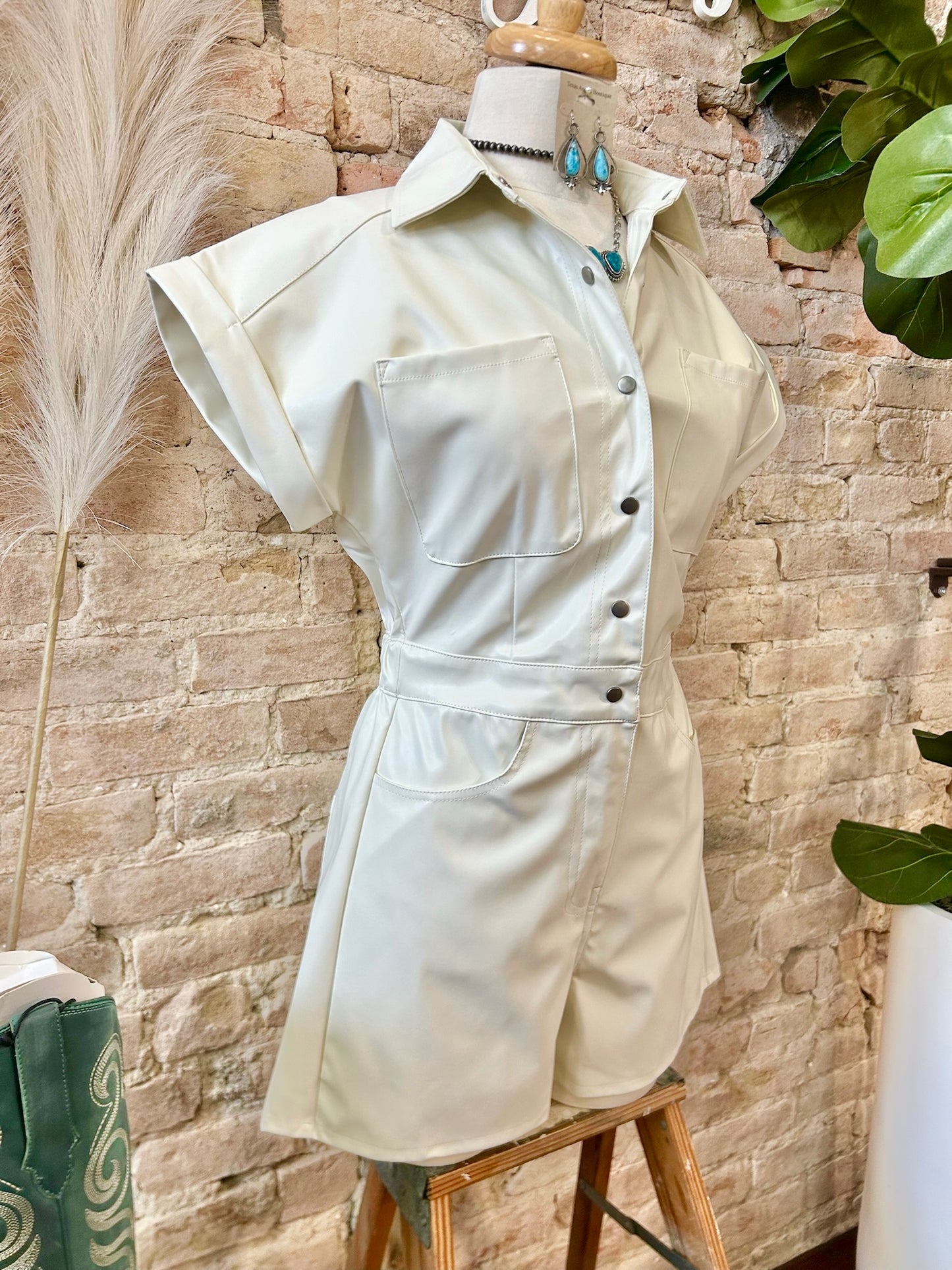 I’m So Into You Ivory Romper