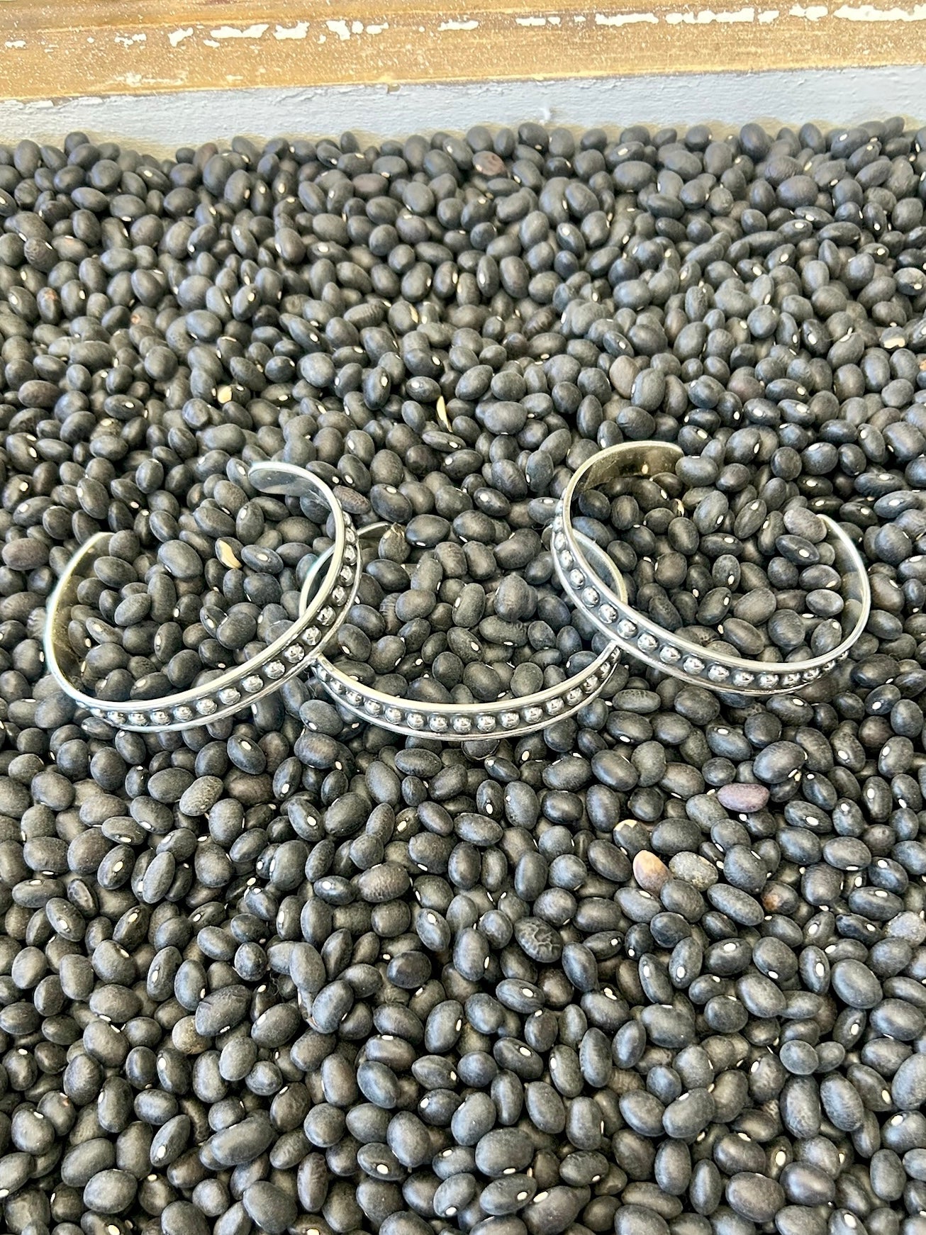 Sterling Silver Studded Cuffs