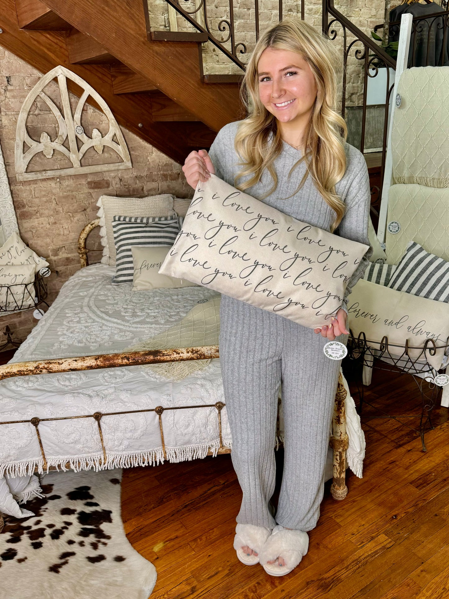 I love You Decorative Pillow
