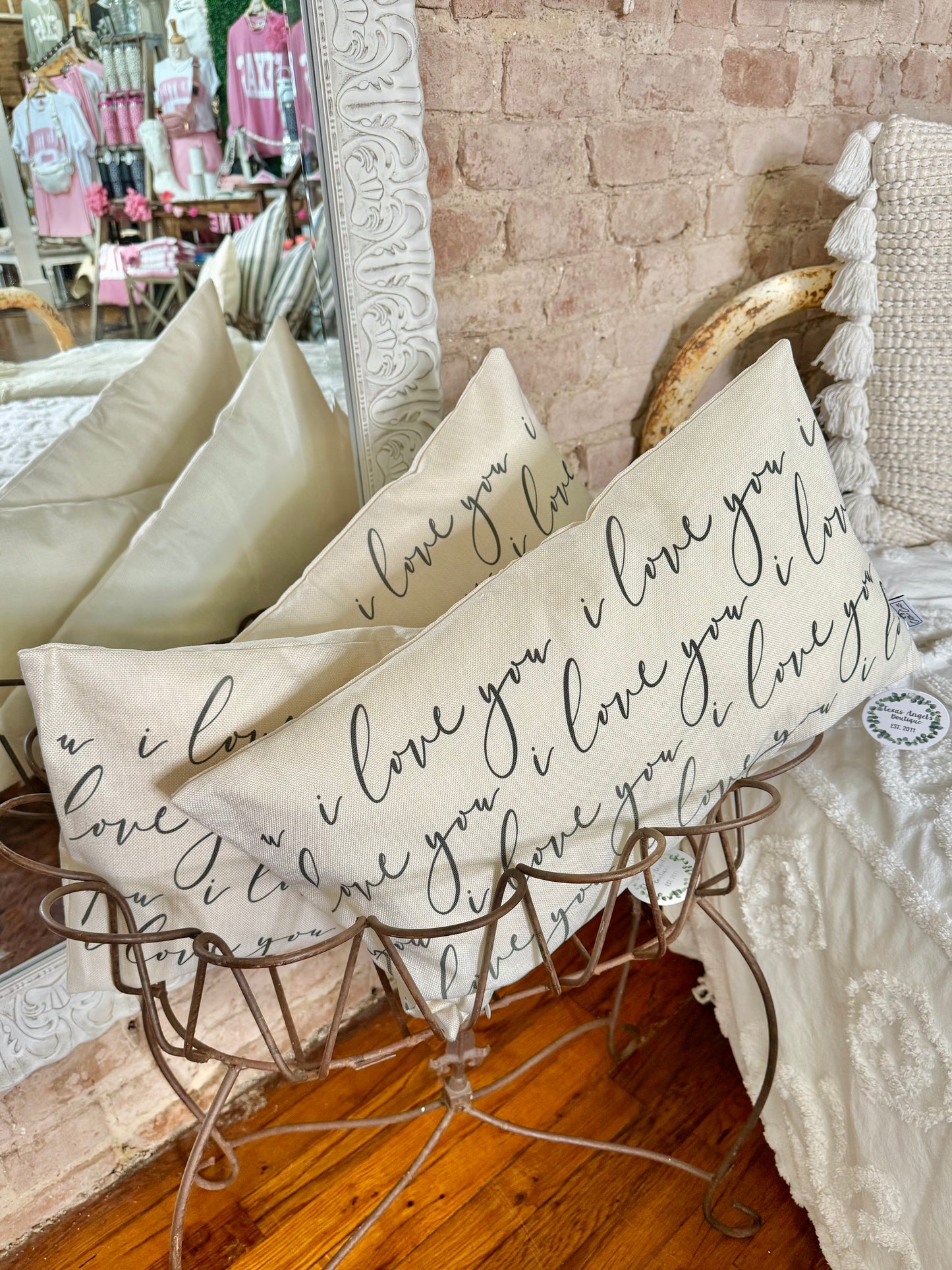 I love You Decorative Pillow