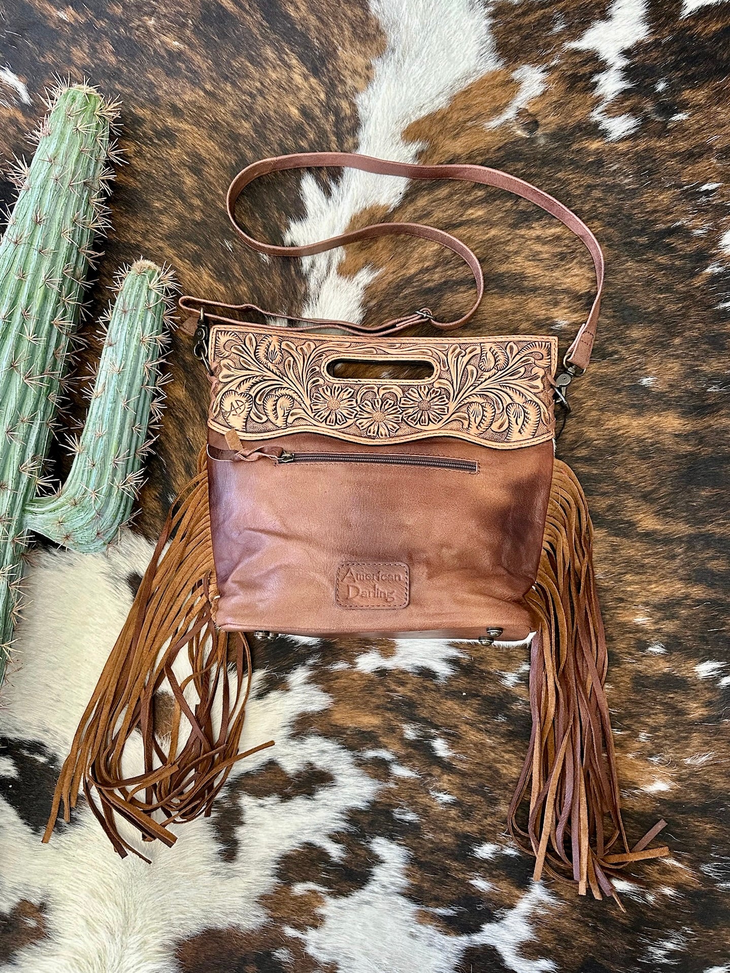 American Darling Leather Purse