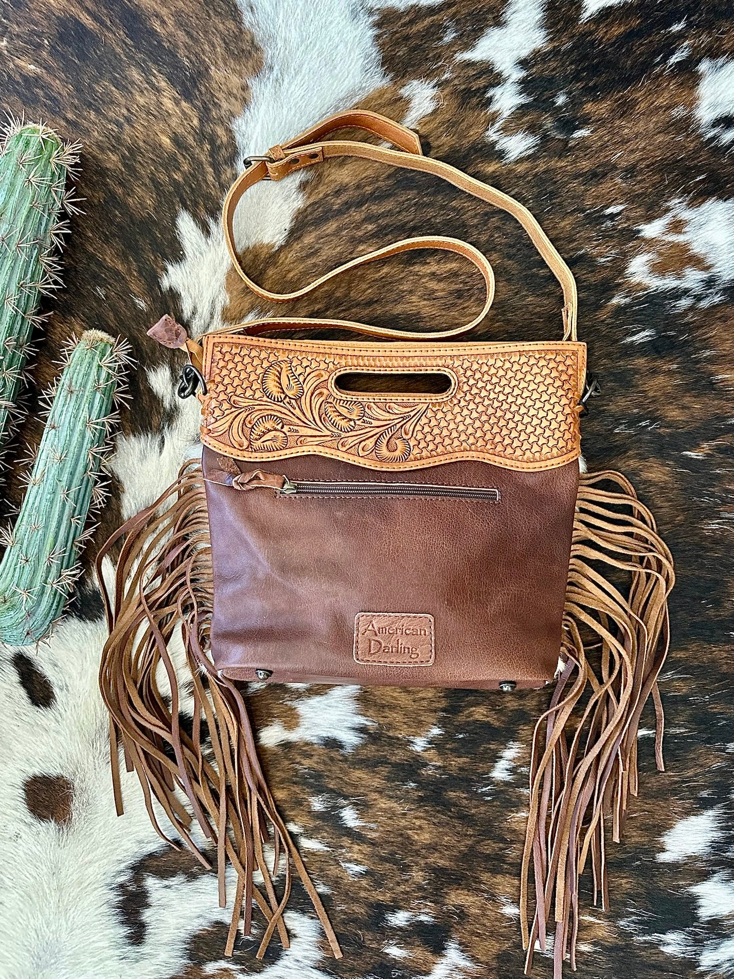 American Darling Leather Purse