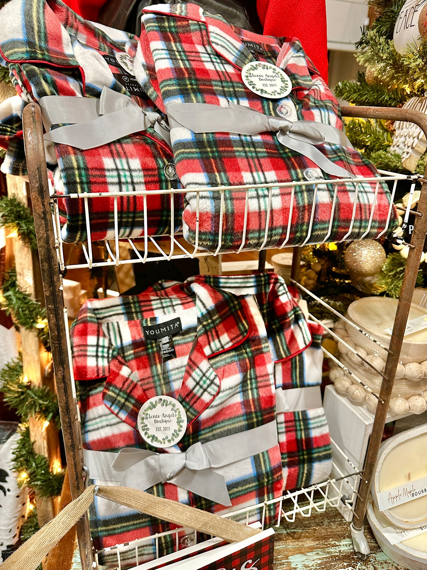 Rockin' Around The Christmas Tree Youth PJ Set