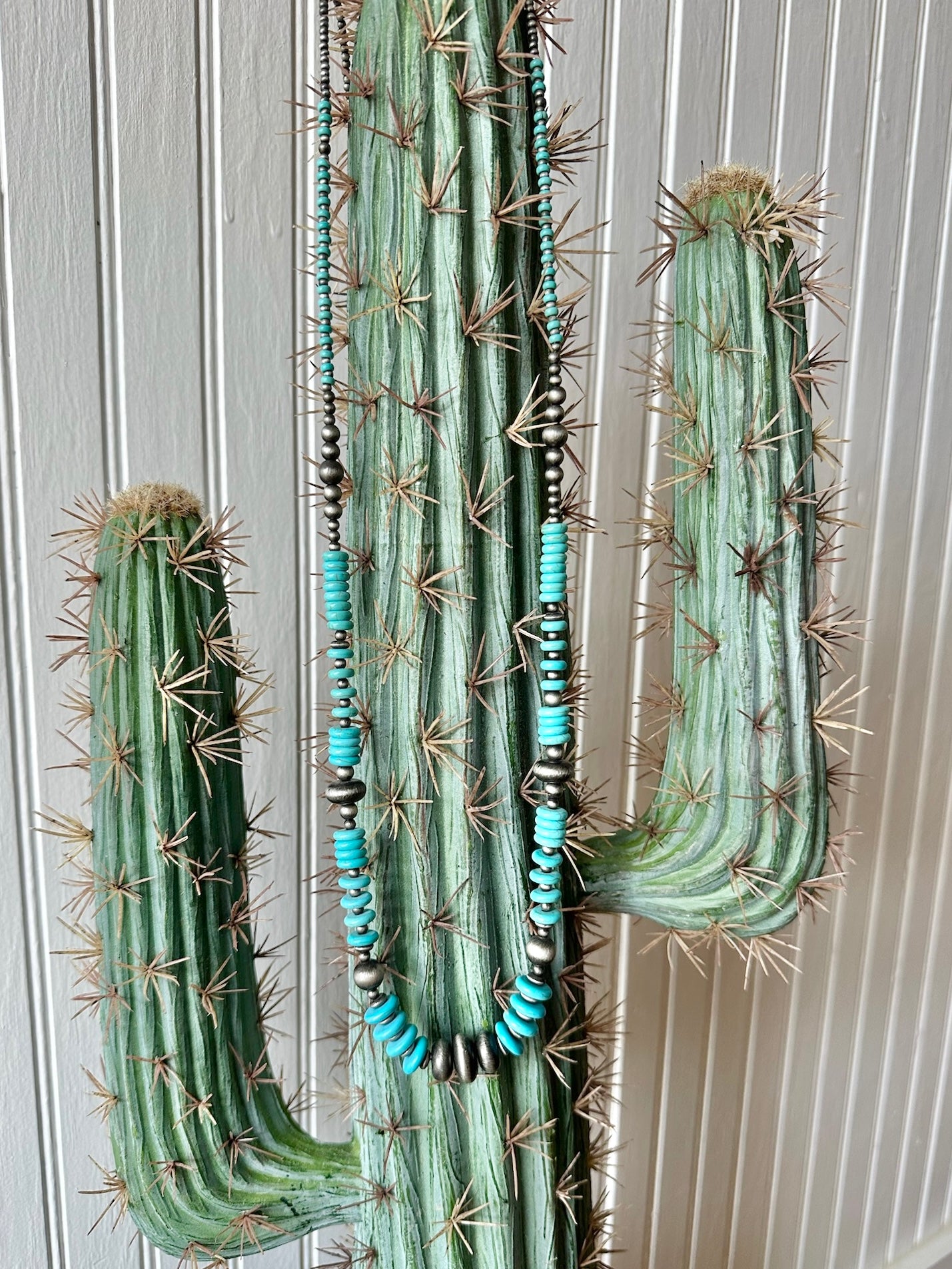 Turquoise Beaded Necklace