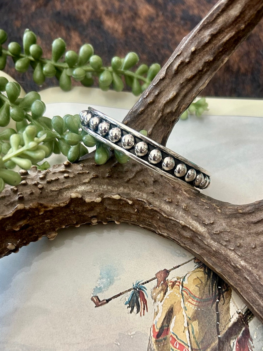 Sterling Silver Studded Bangles