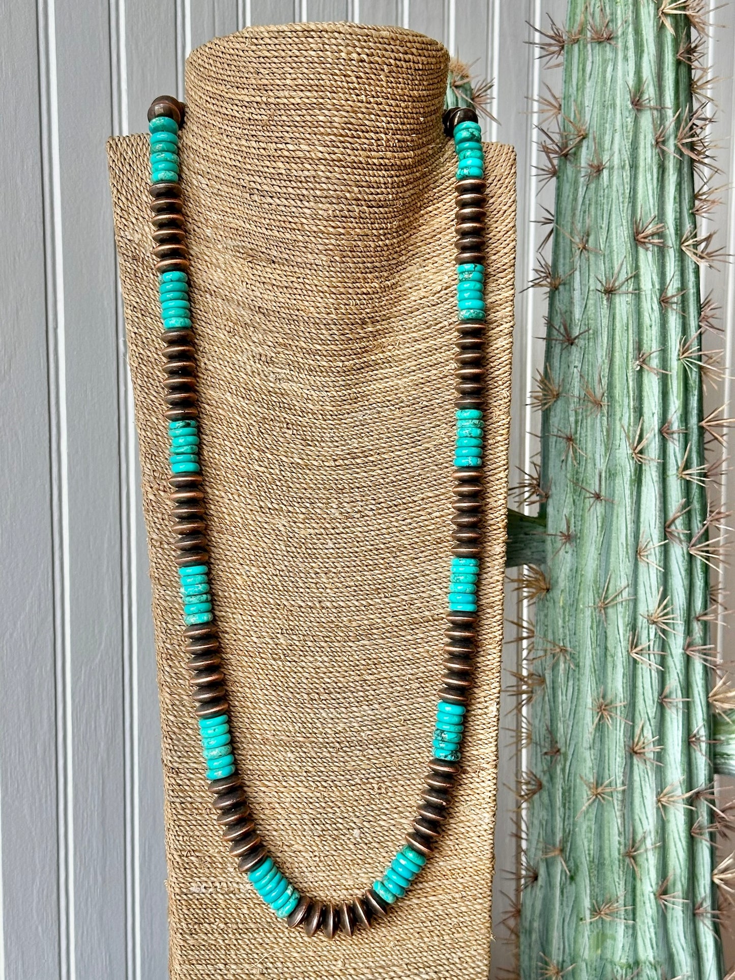 Copper & Turquoise Necklace