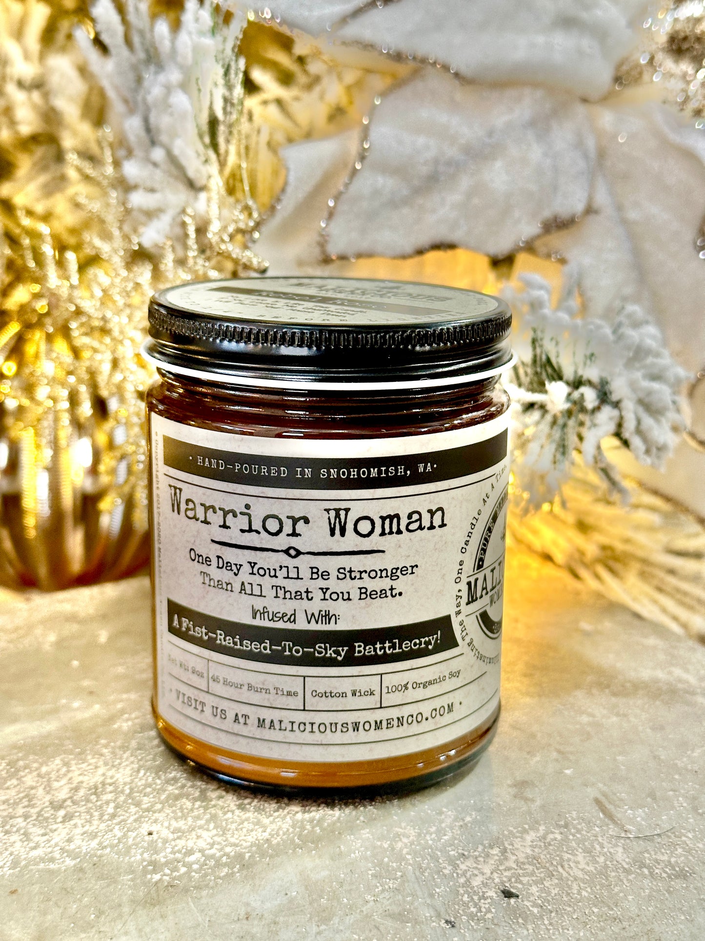 Warrior Woman Candle