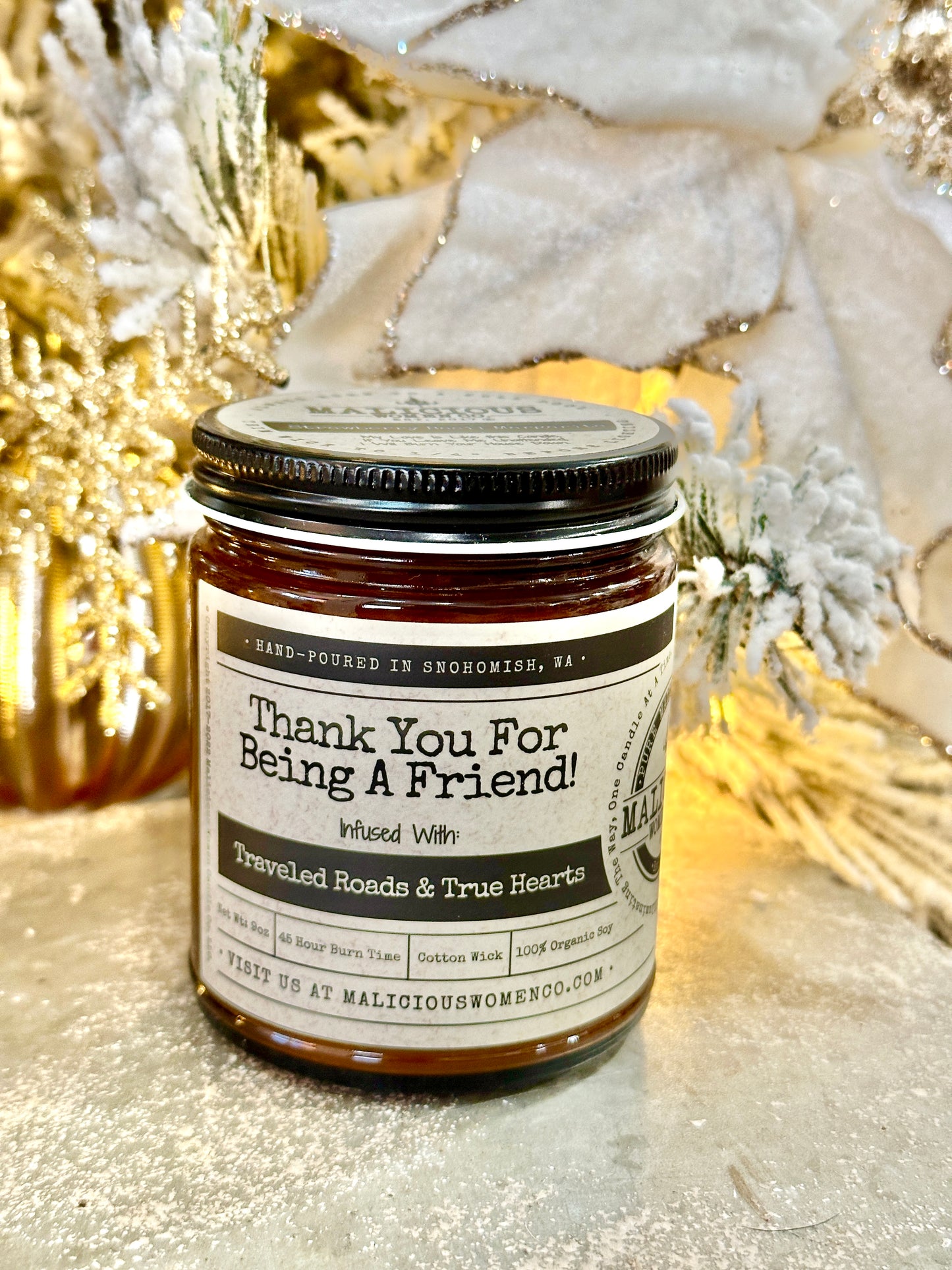 Thank You Candle