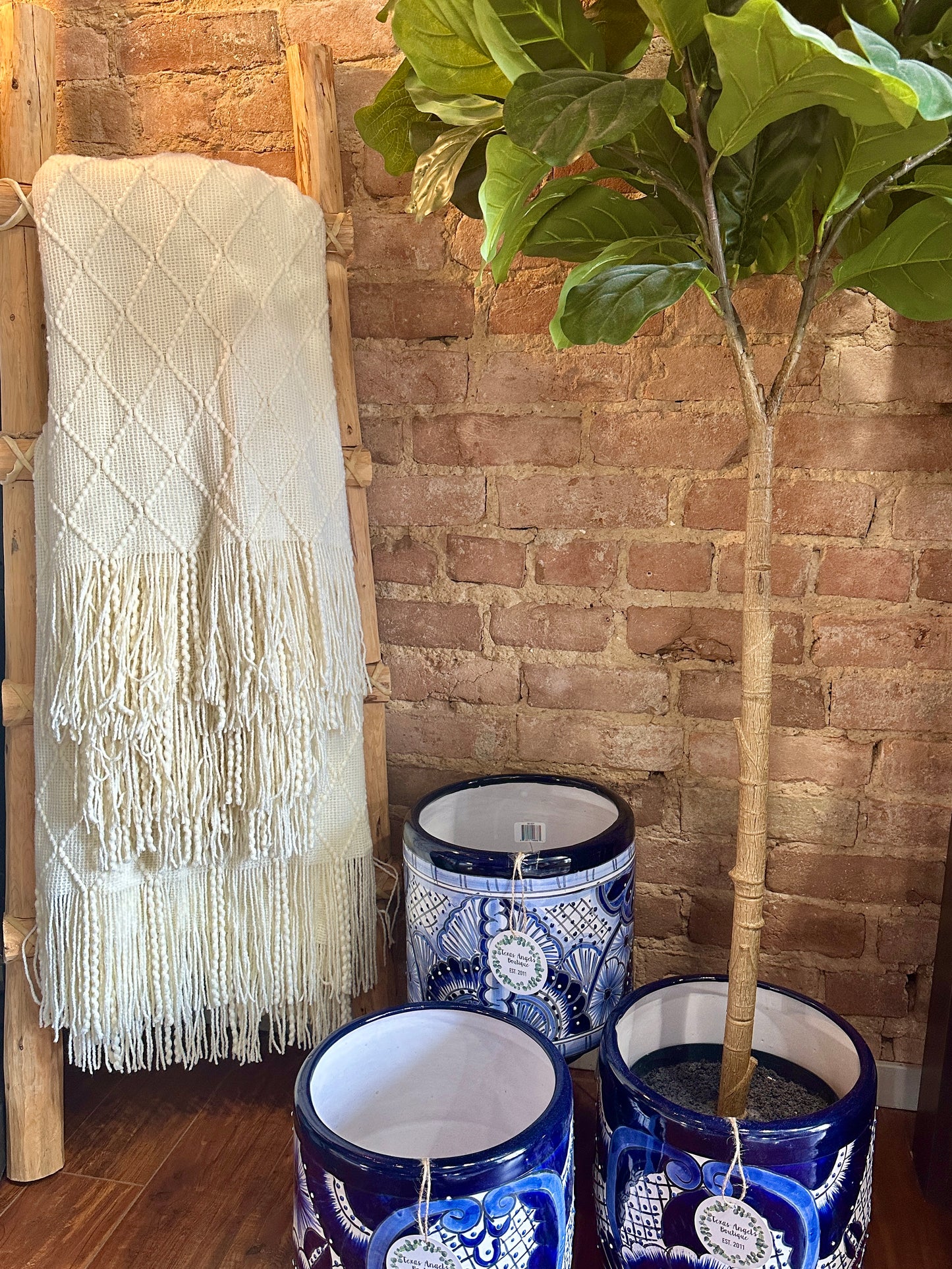 Staying In Ivory Blanket