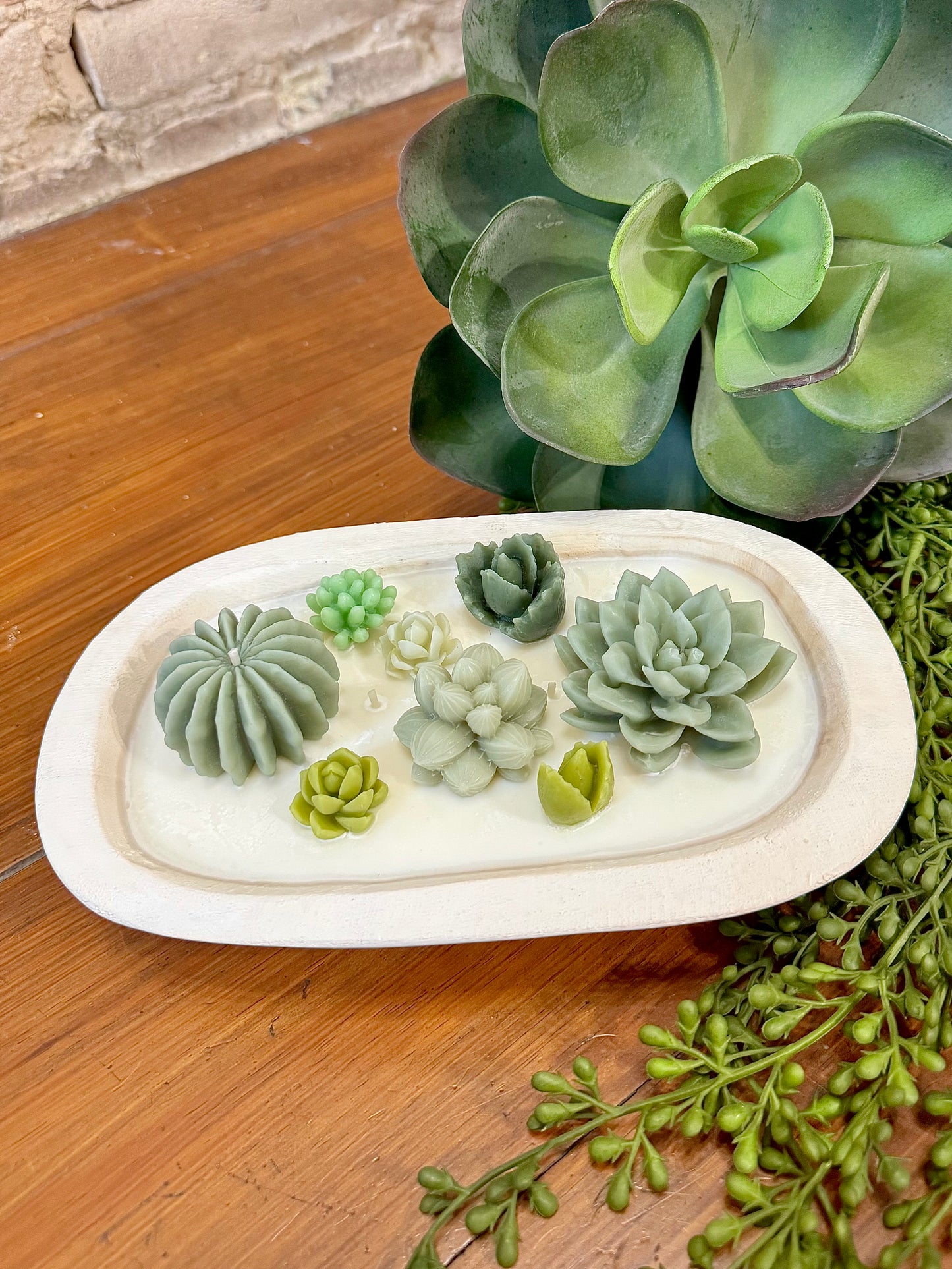 RESTOCK Baja Cactus Blossom Succulent Candle