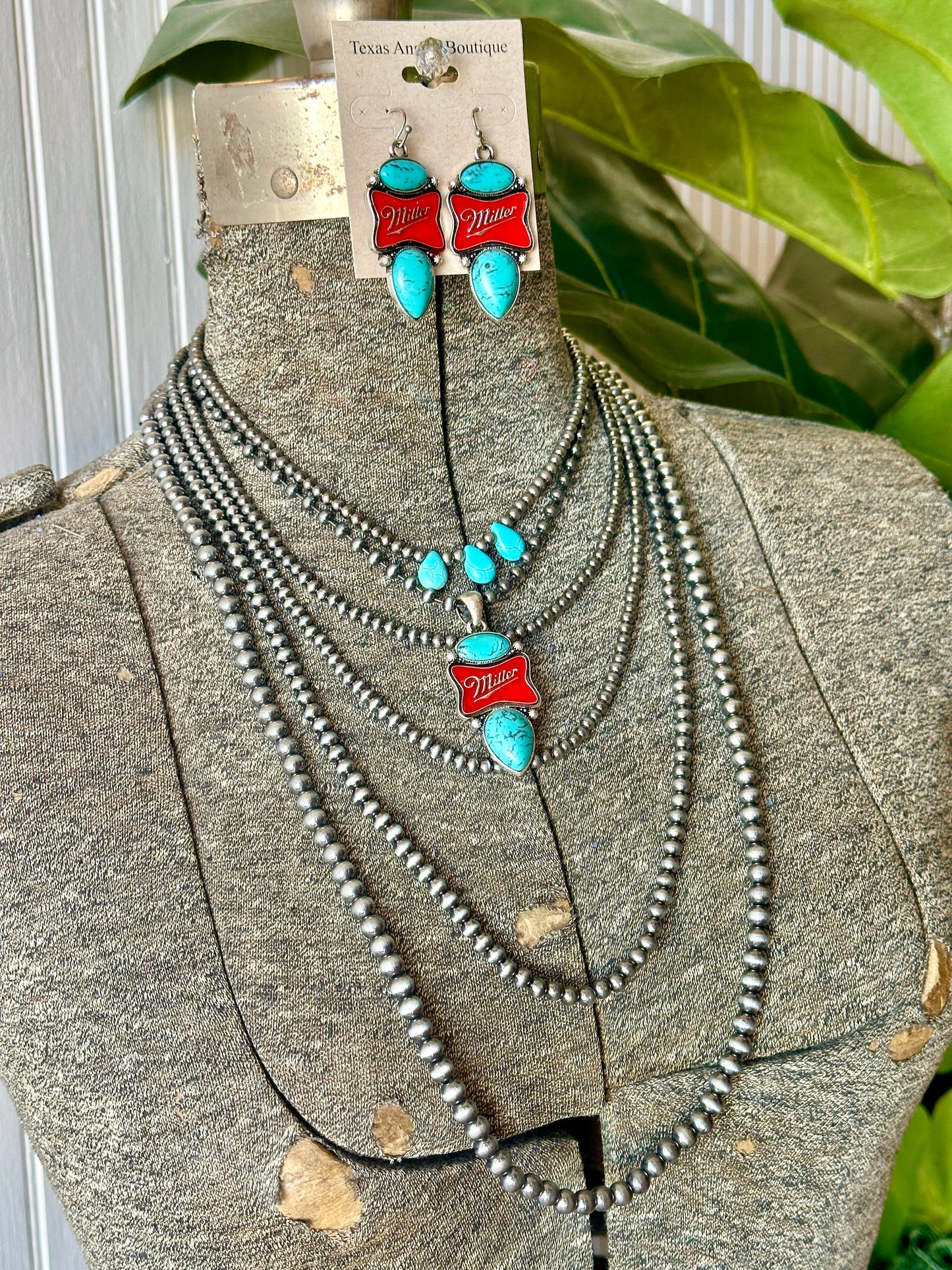 Miller Earrings & Necklace