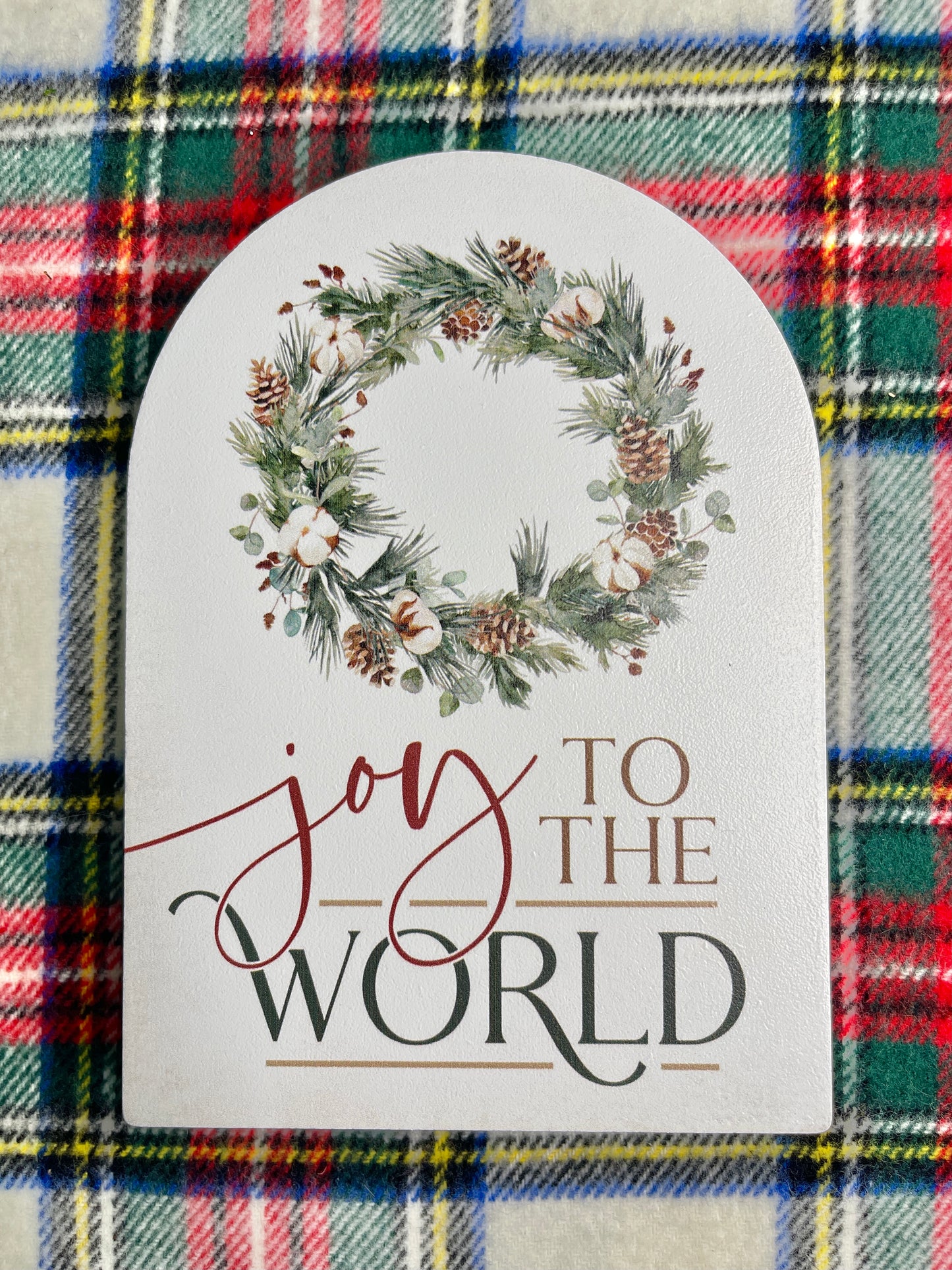 Joy To The World Wooden Sign