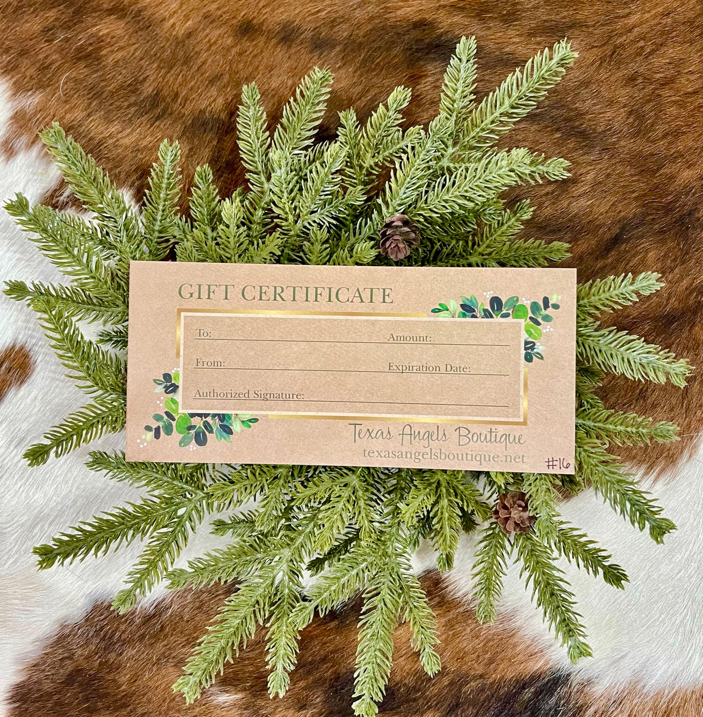 Gift Certificate - $100